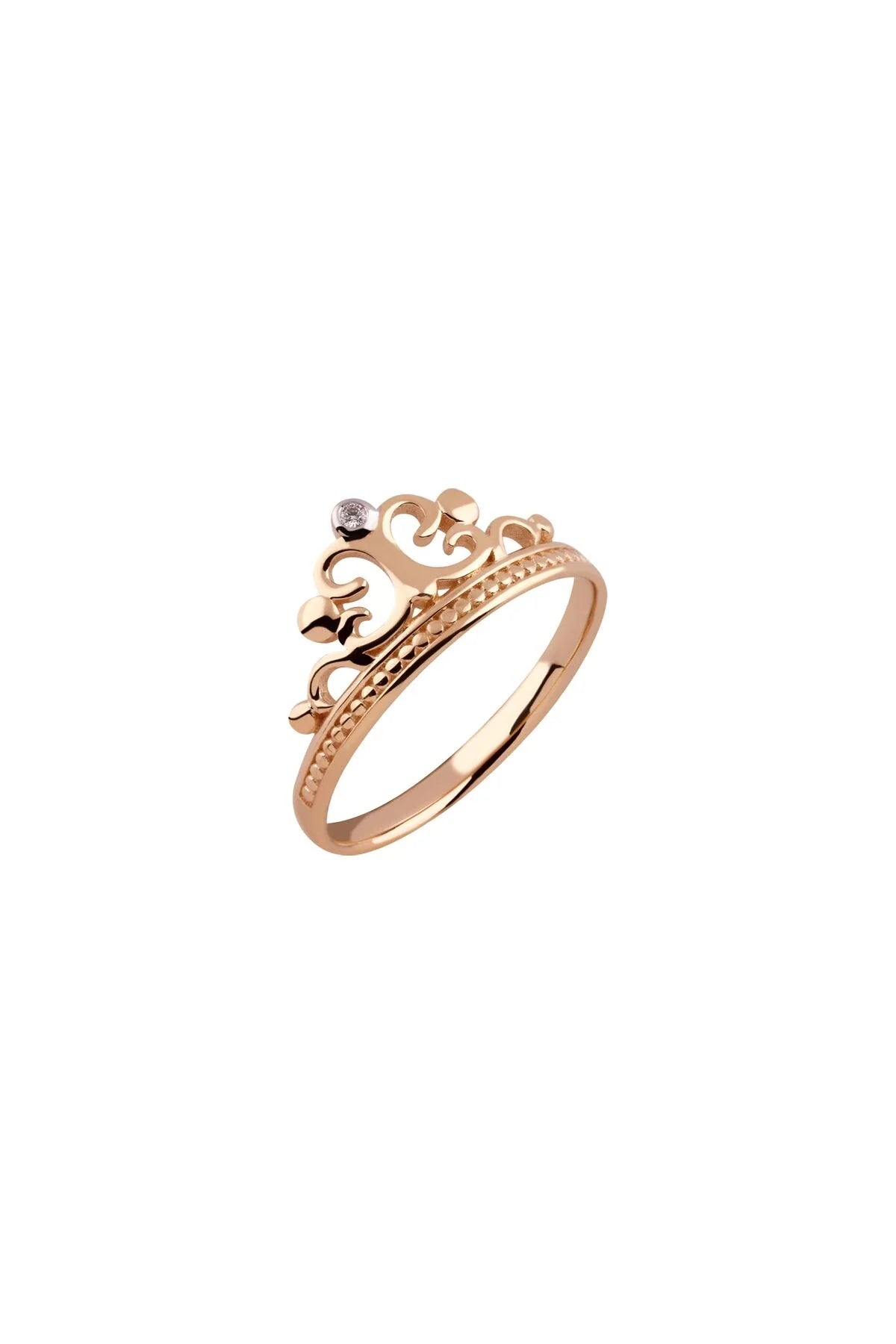 TIARA – Vintage Crown Diamond Band