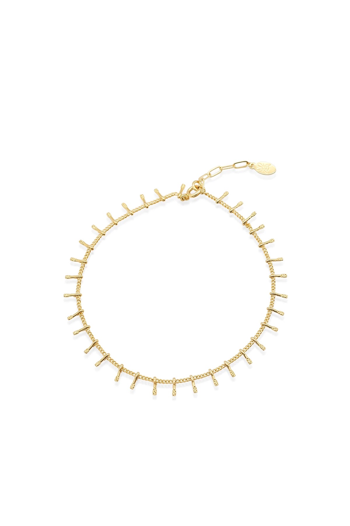 HERRIA – Fine Bar Anklet