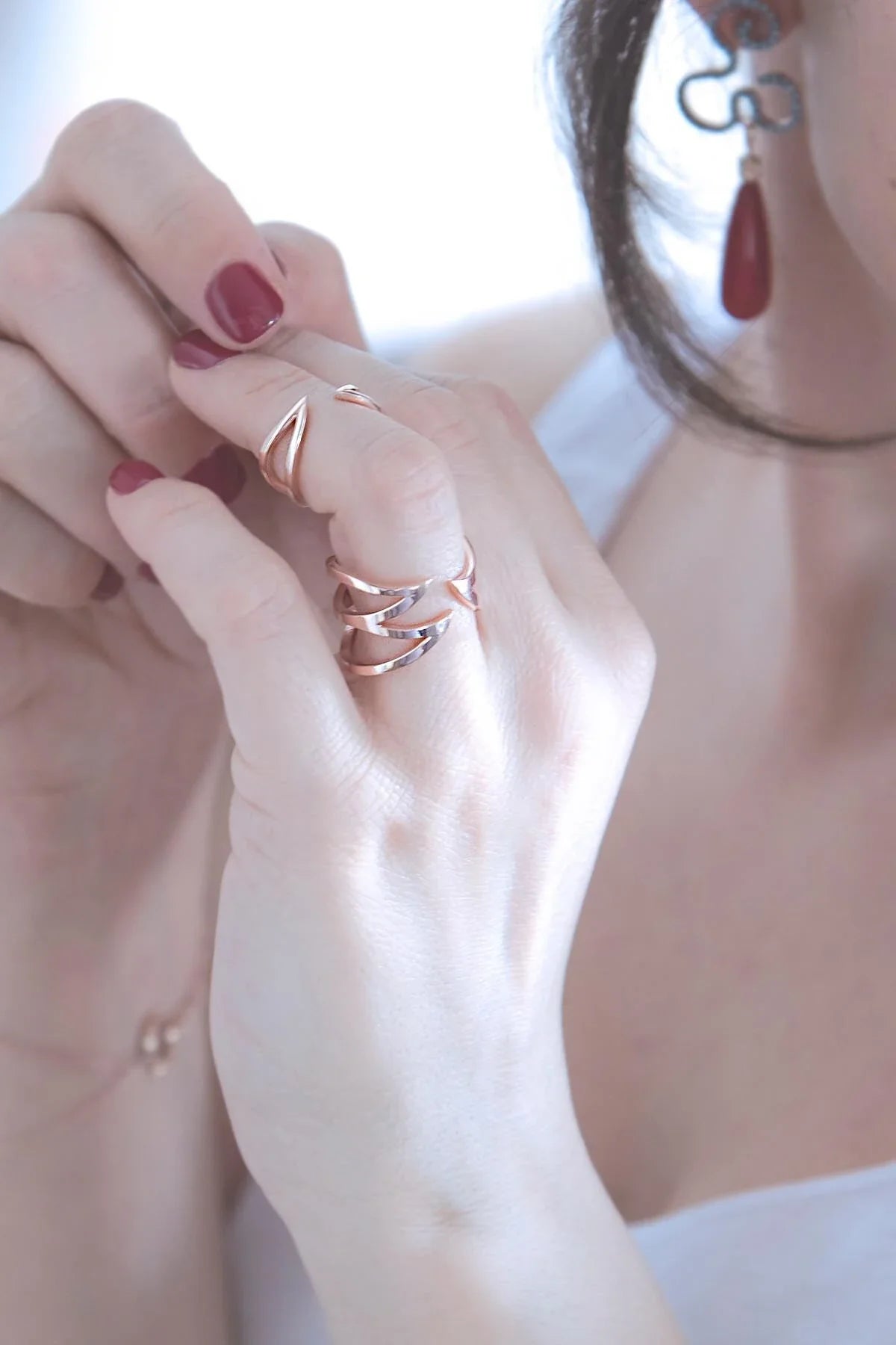 FLAME - Double Ring Set