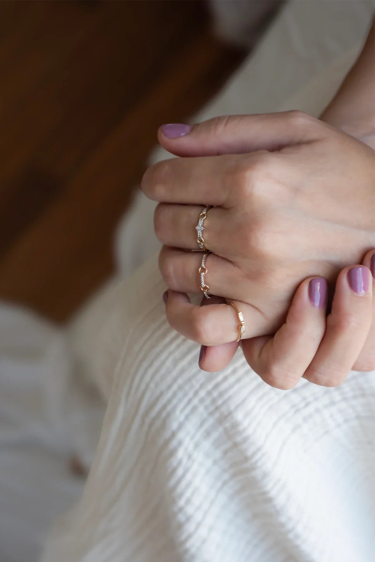 CORDELIA - Minimal Diamond Ring