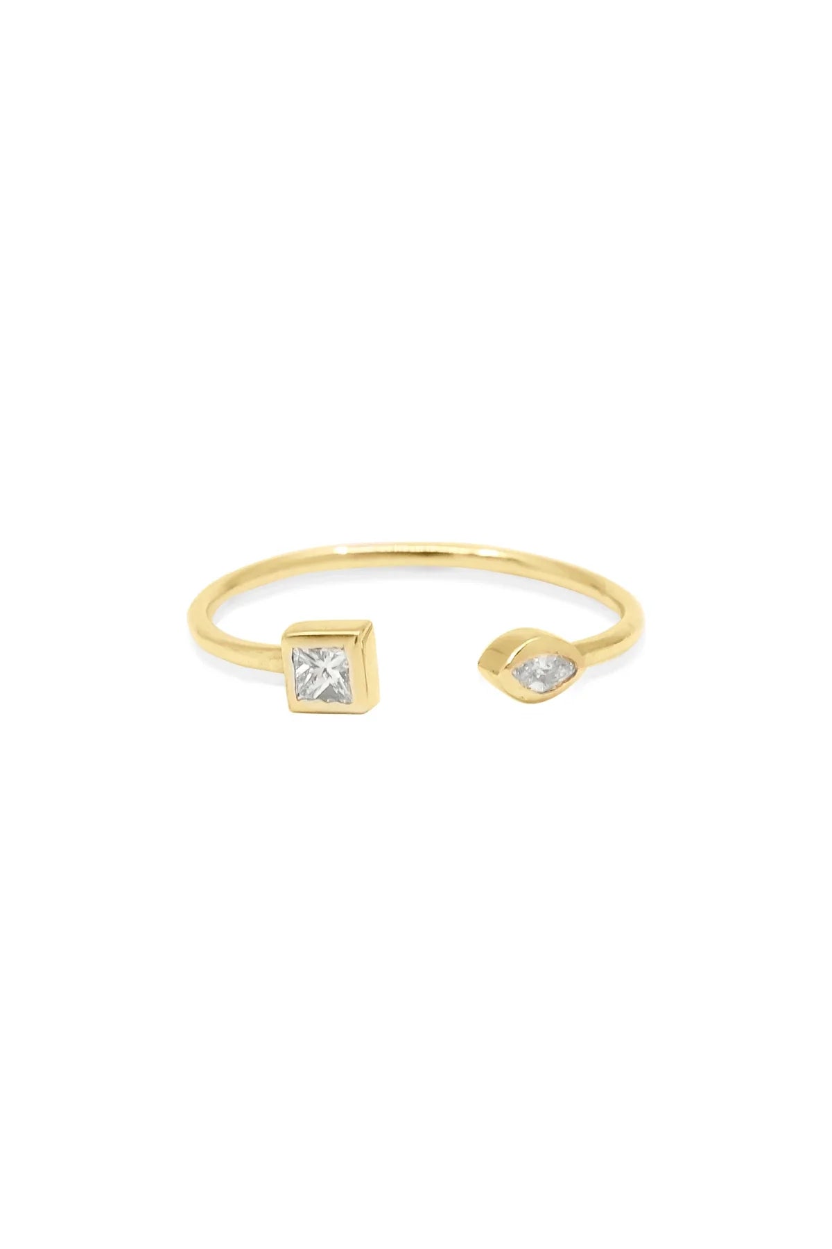 DUO – NO:3 – Princess & Marquise Diamond Ring