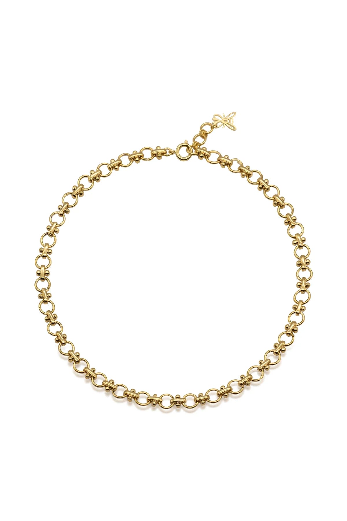 GIA β Linked Ring Chain Necklace