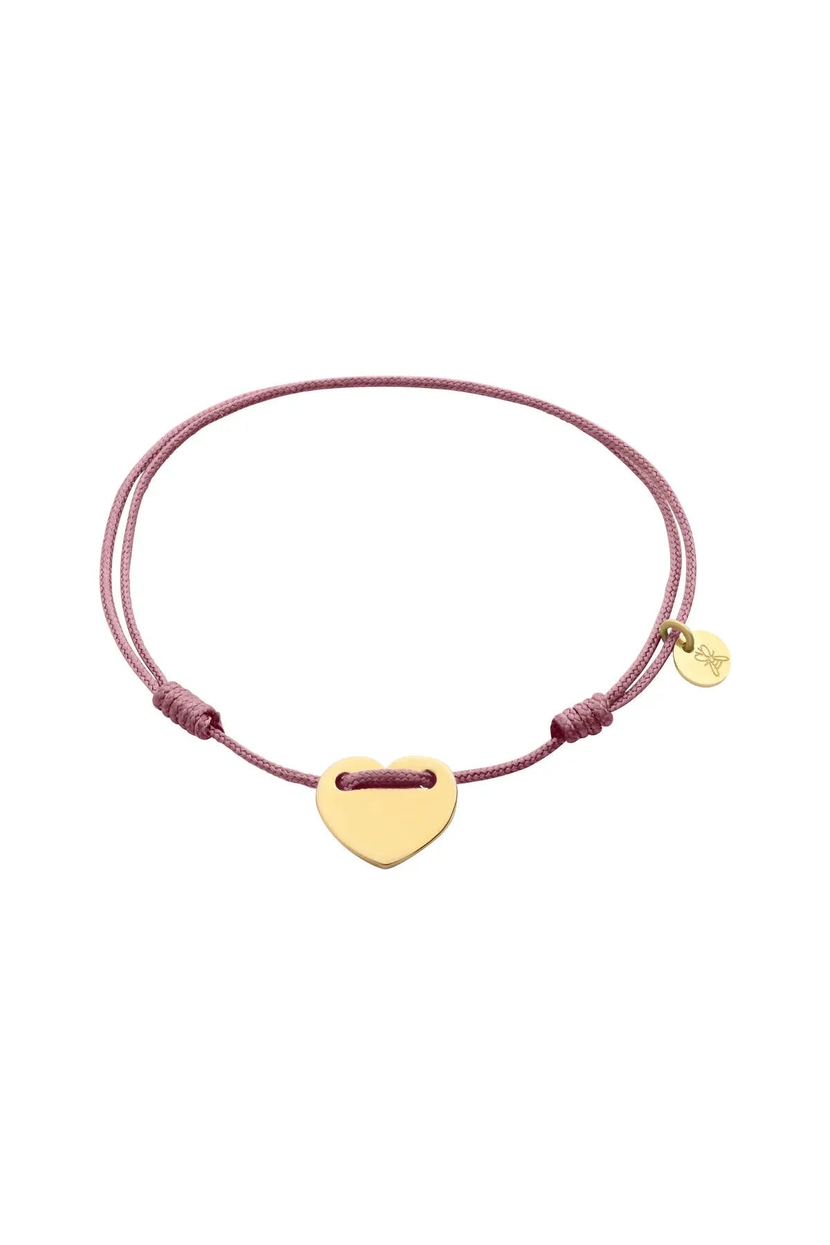 LOVEFUL - LILLA - Personalized Heart Cord Bracelet