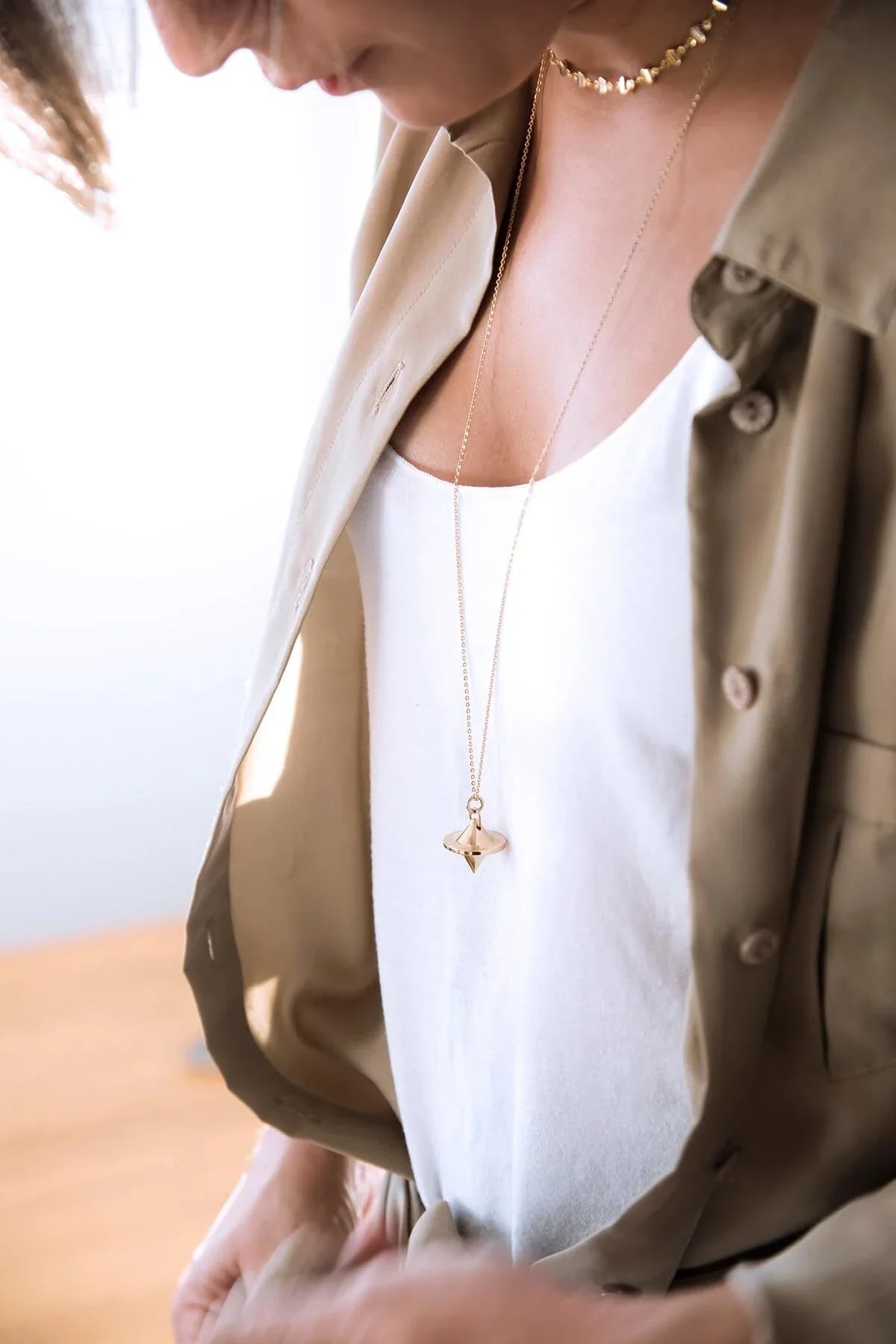 INCEPTION – Spinning Totem Pendant Necklace