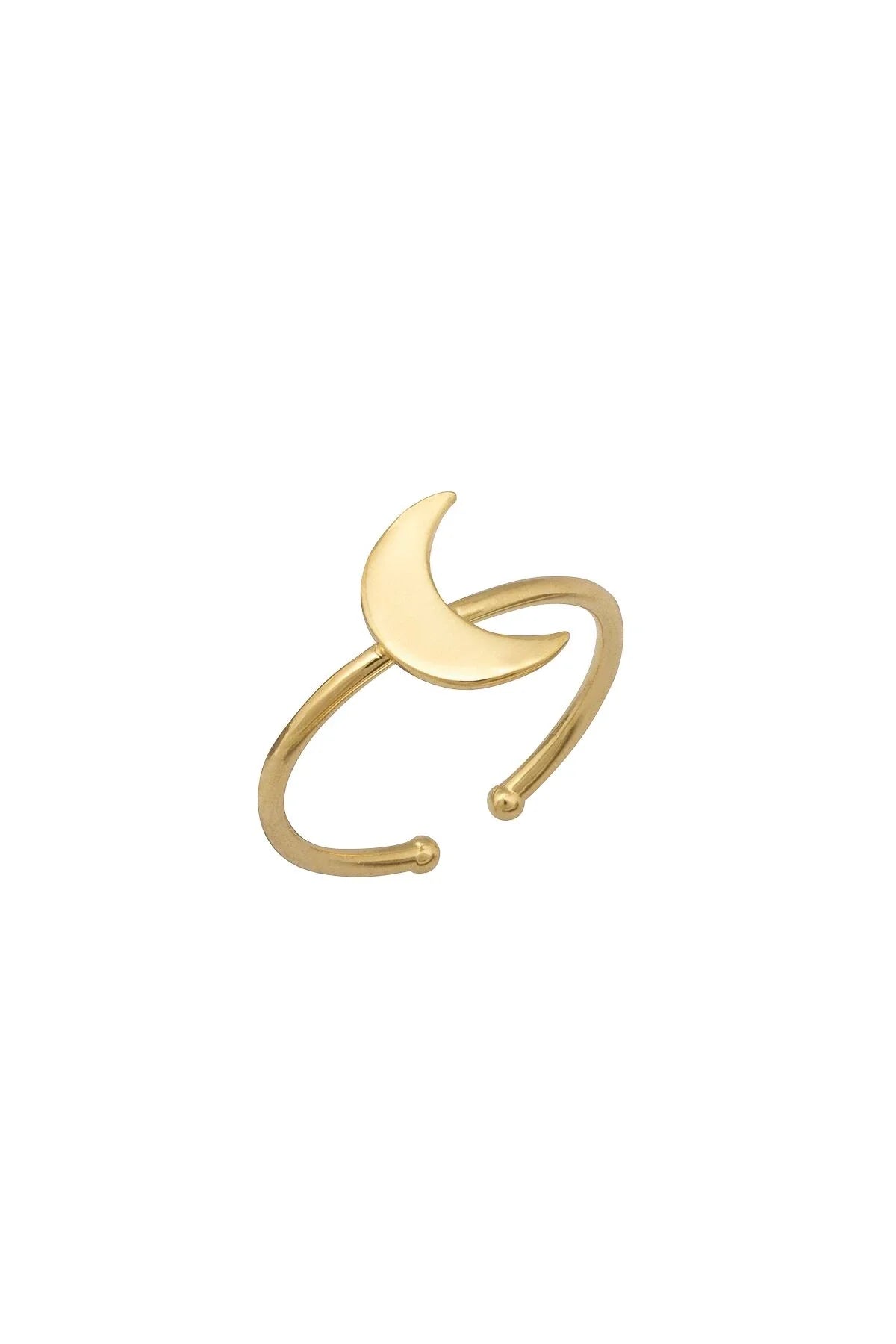 TINY MOON – Minimal Crescent Ring
