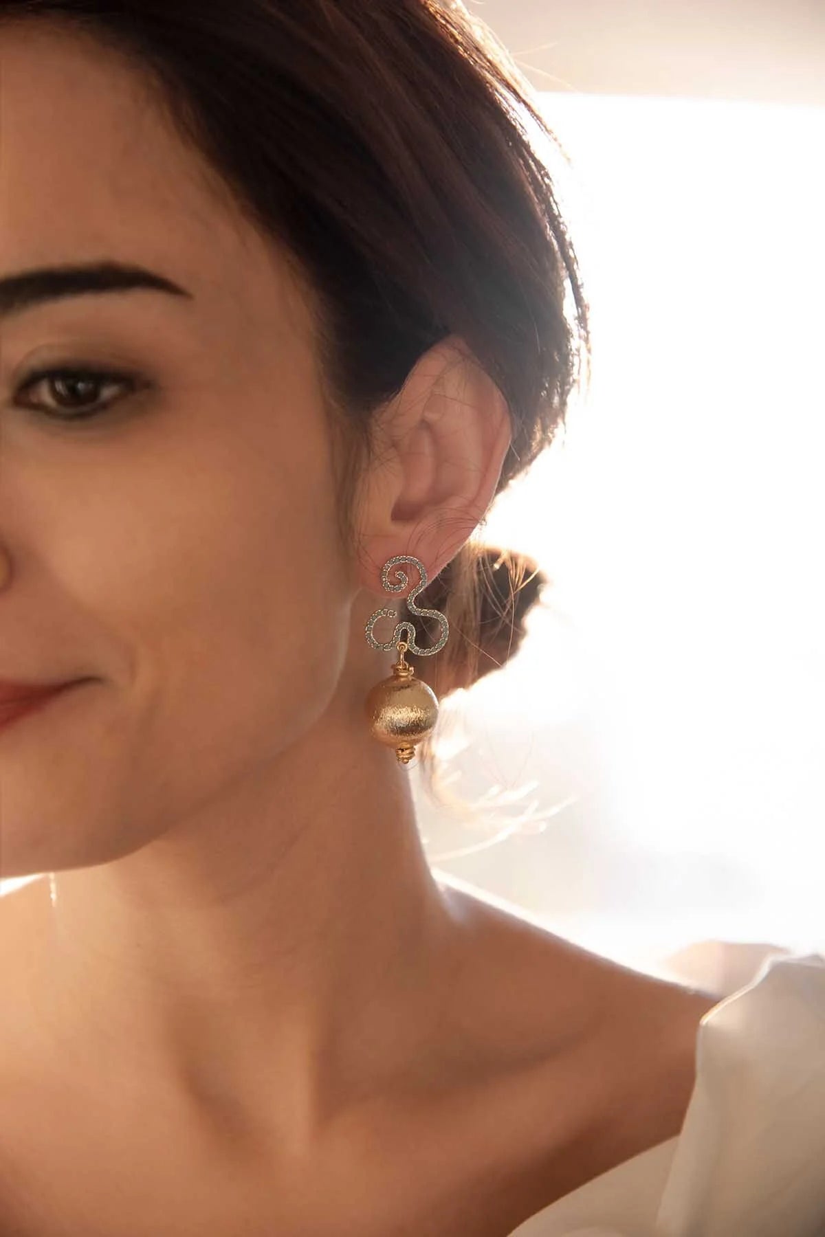 BALL DROP – Statement Drop Earrings