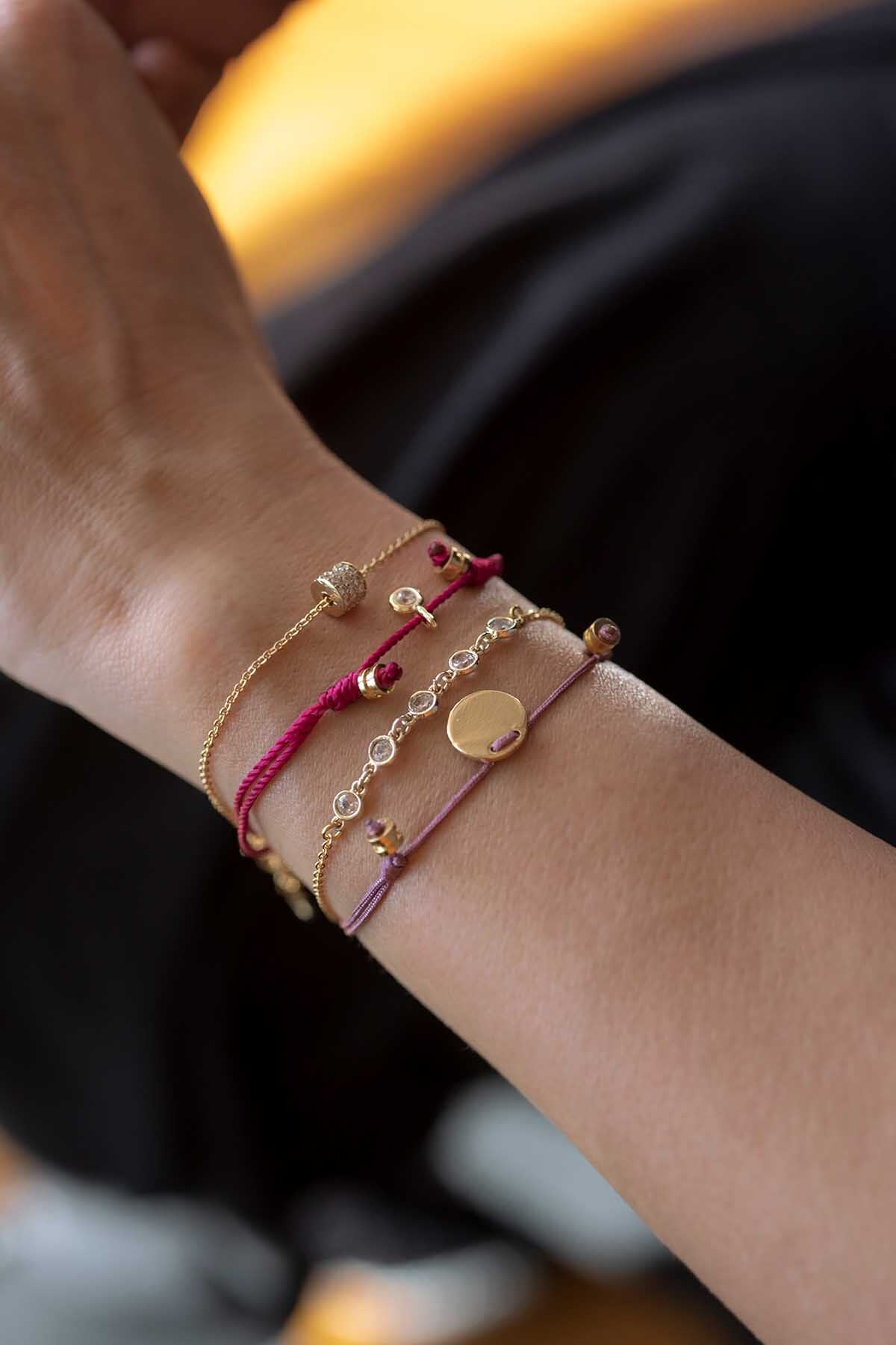 FUSCHIA - Multiple Bracelet Set