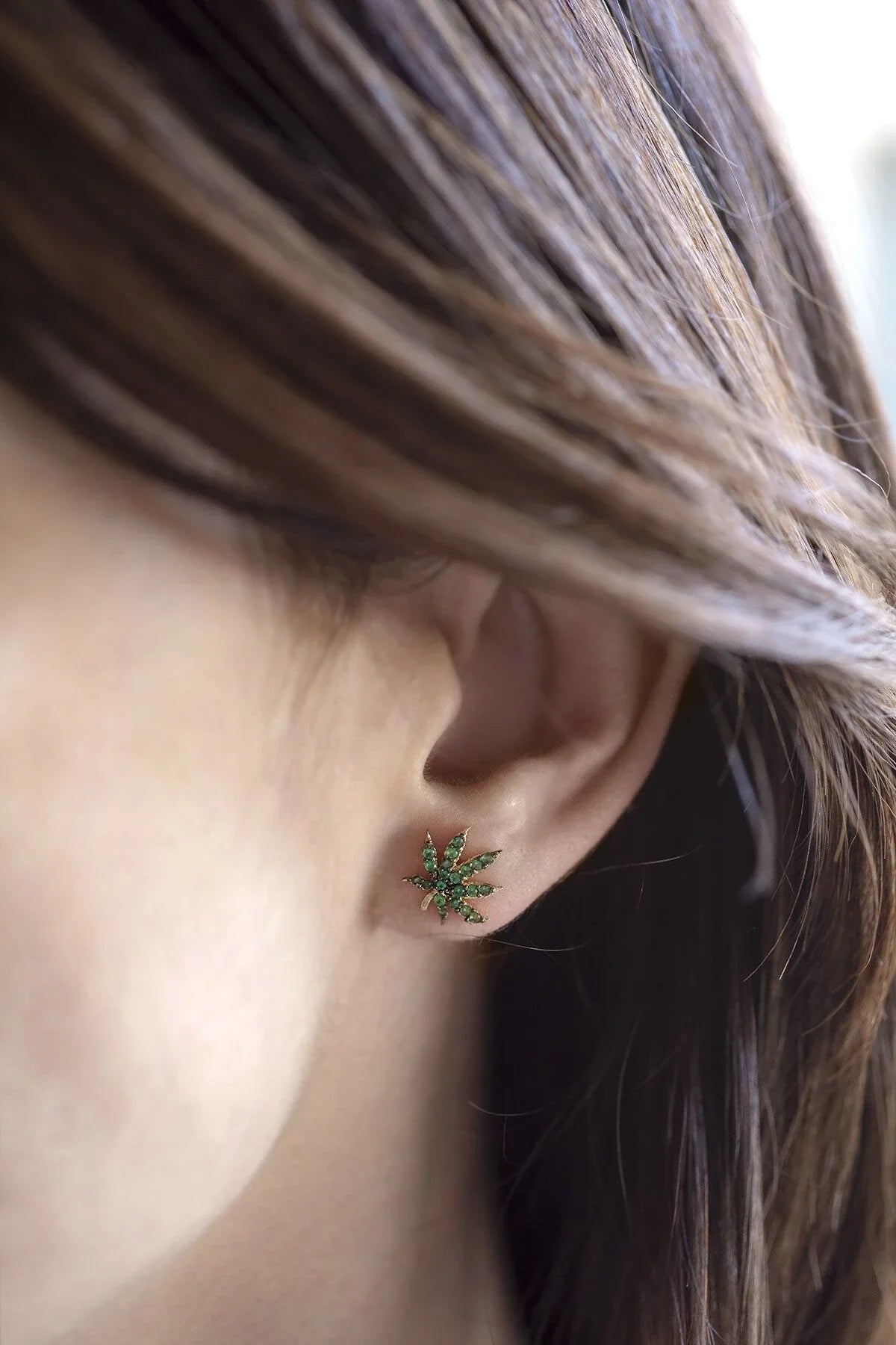 MARI - Leaf Earring