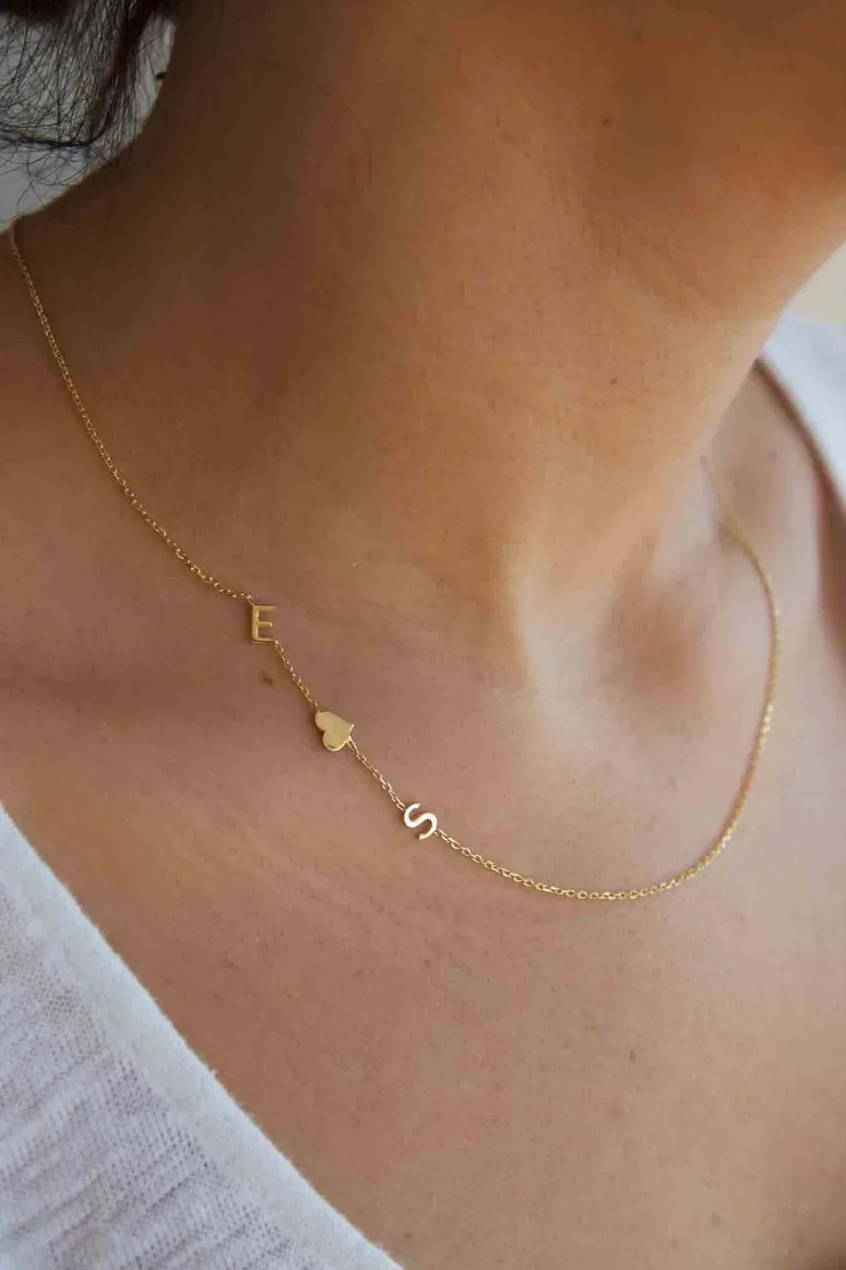 COUPLE – Double Initial Necklace