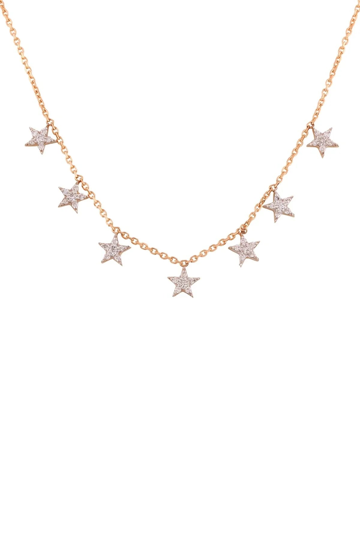 NIGHT SKY β Diamond Star Necklace
