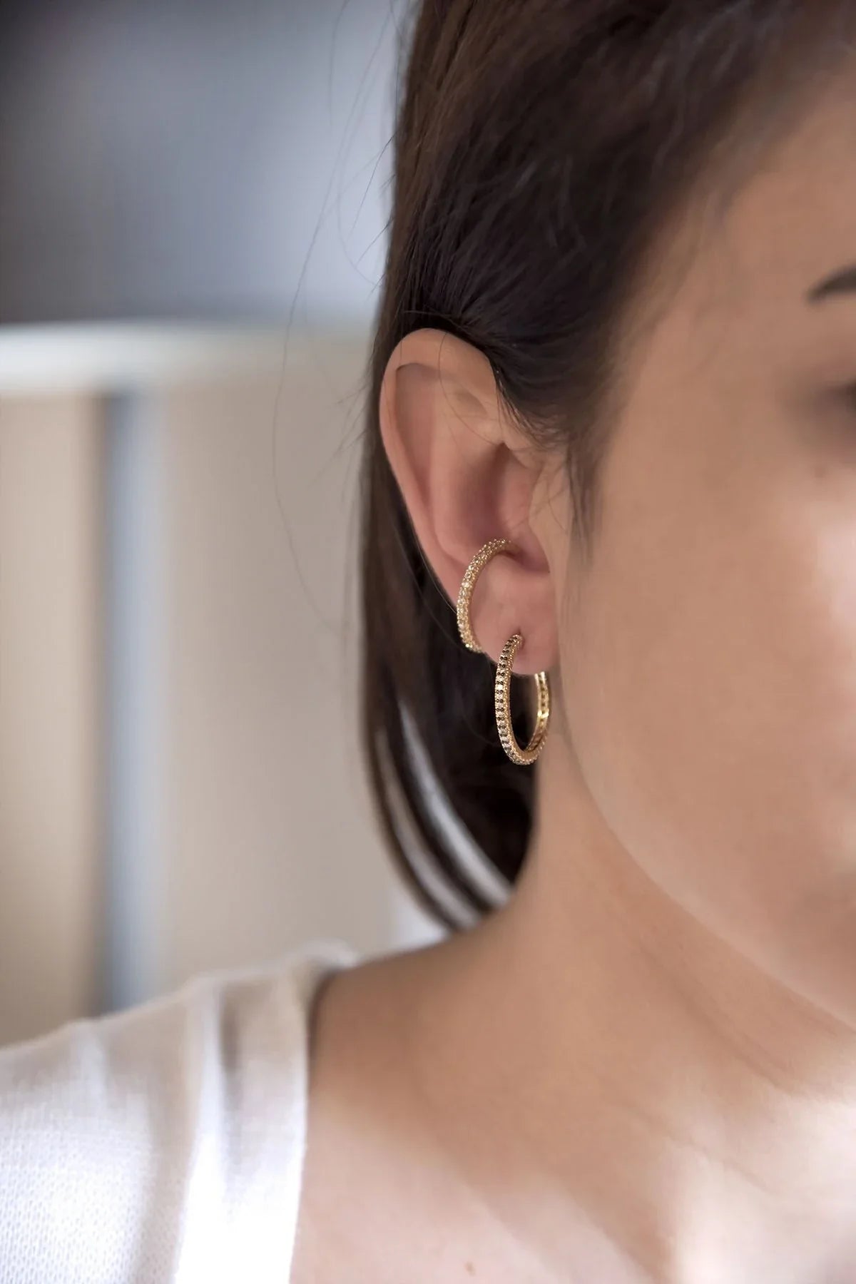 HOOP – Stone-Set Earcuff