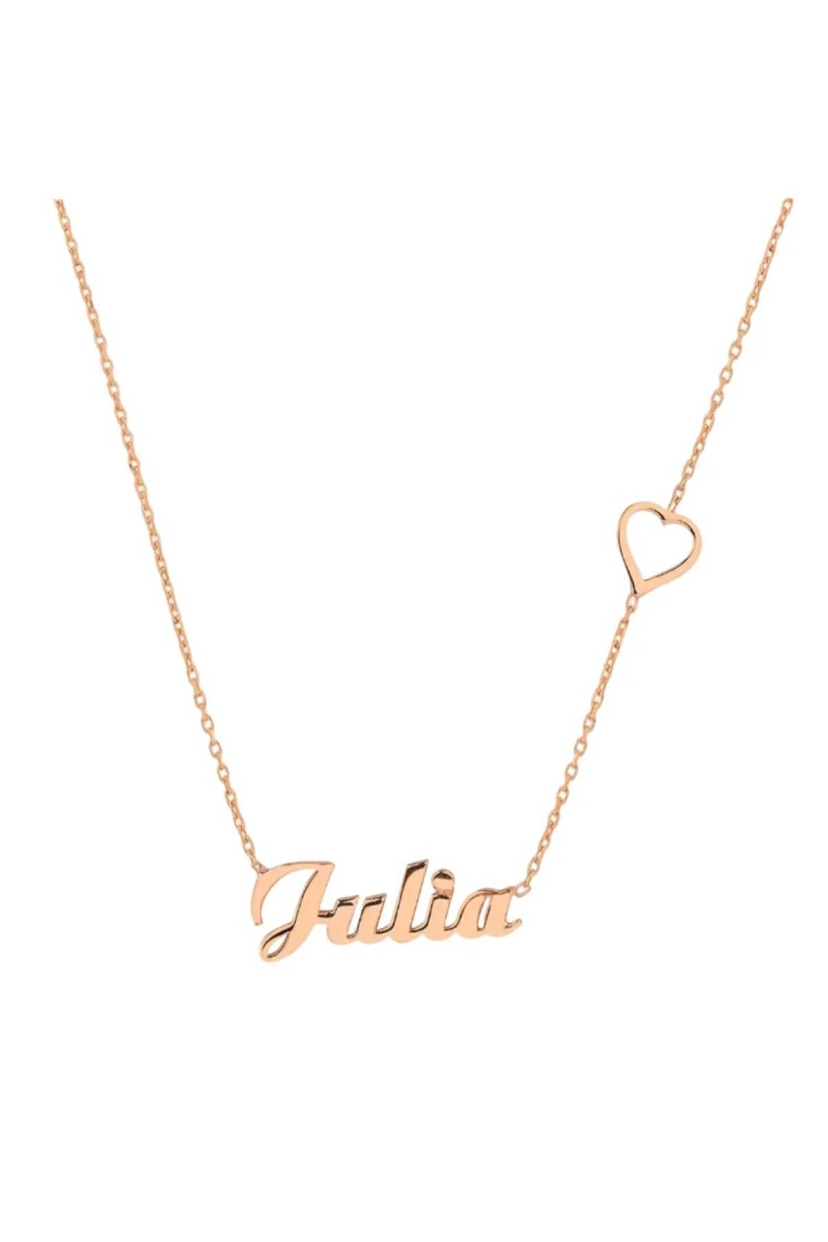 HEART β Personalized Name Necklace with Heart
