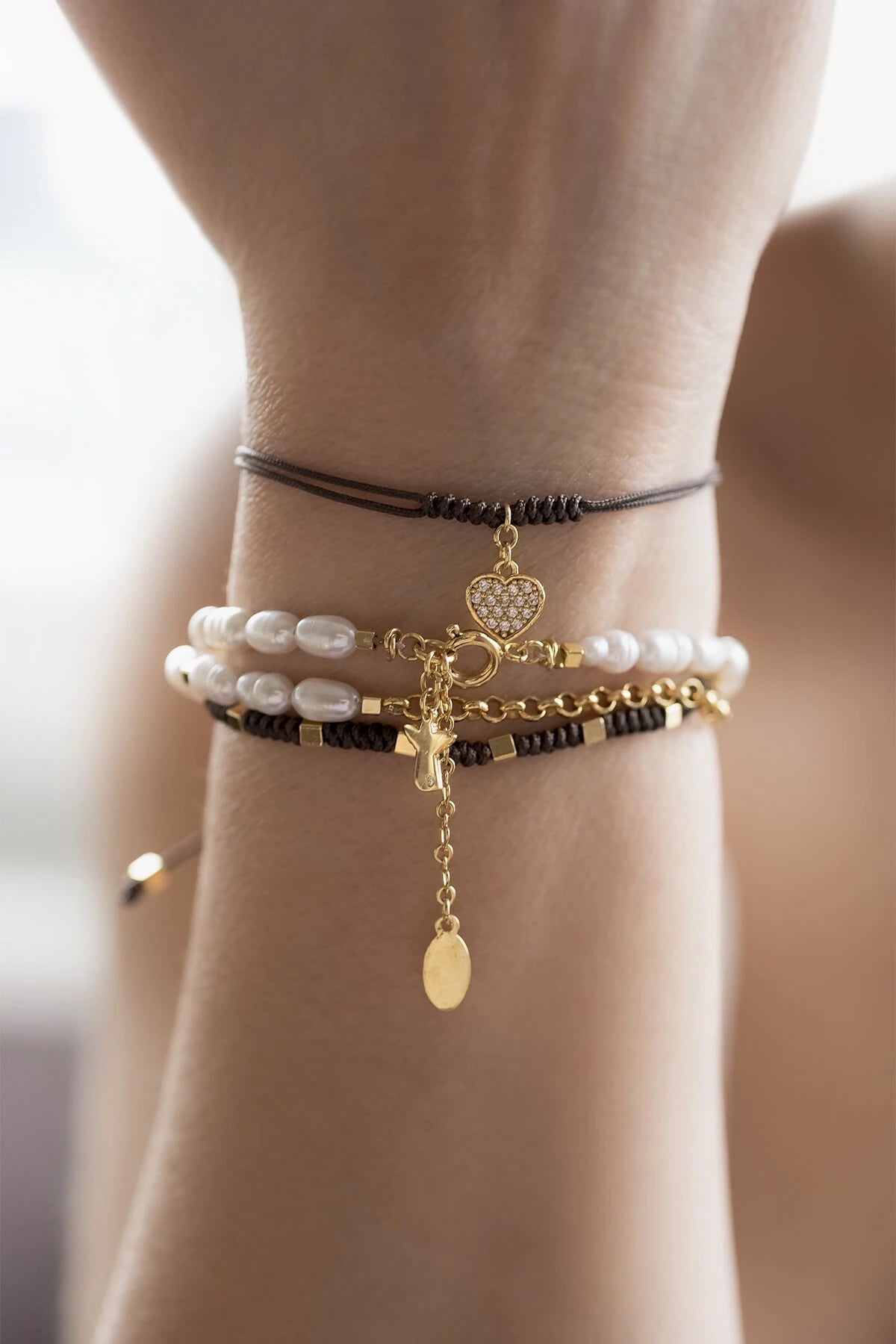 RUBIK – BROWN - Braided Bracelet