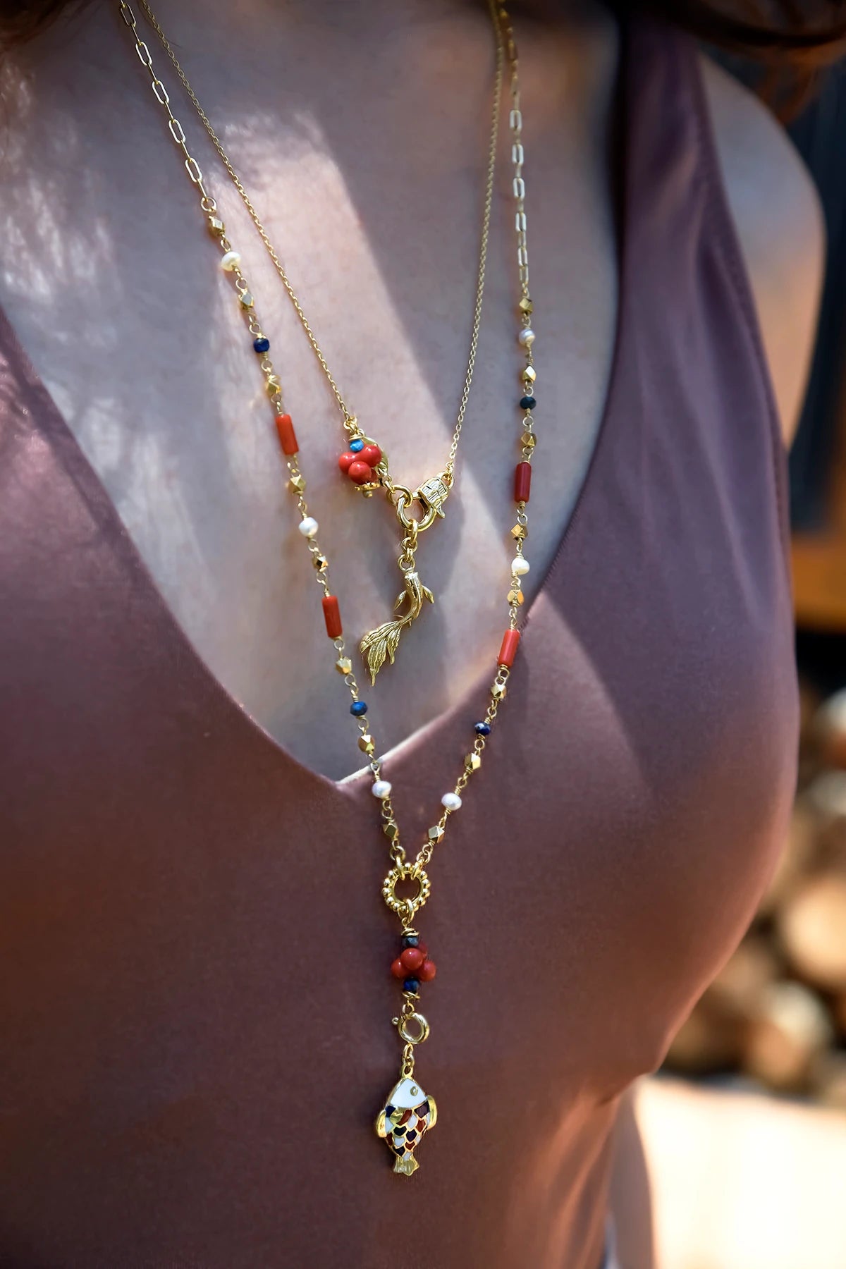 LUCKY COI - Lucky Fish Necklace