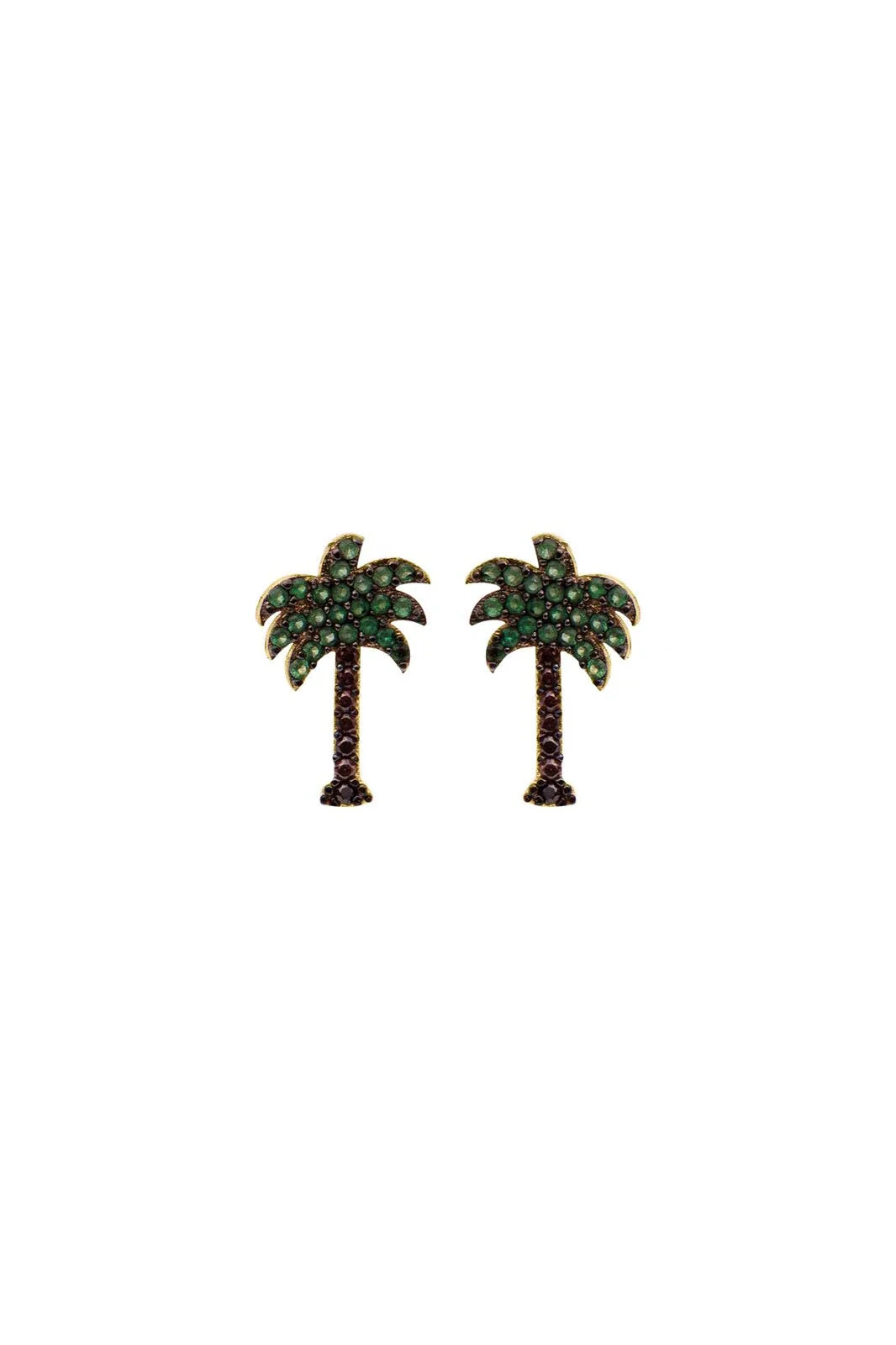 PHOENIX – Palm Tree Stud Earrings
