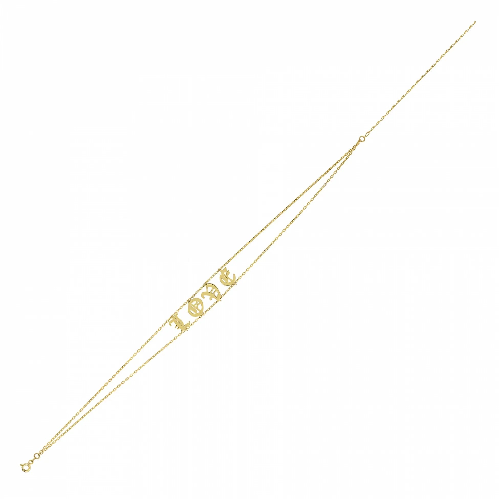 NAME – Personalized Letter Choker Necklace
