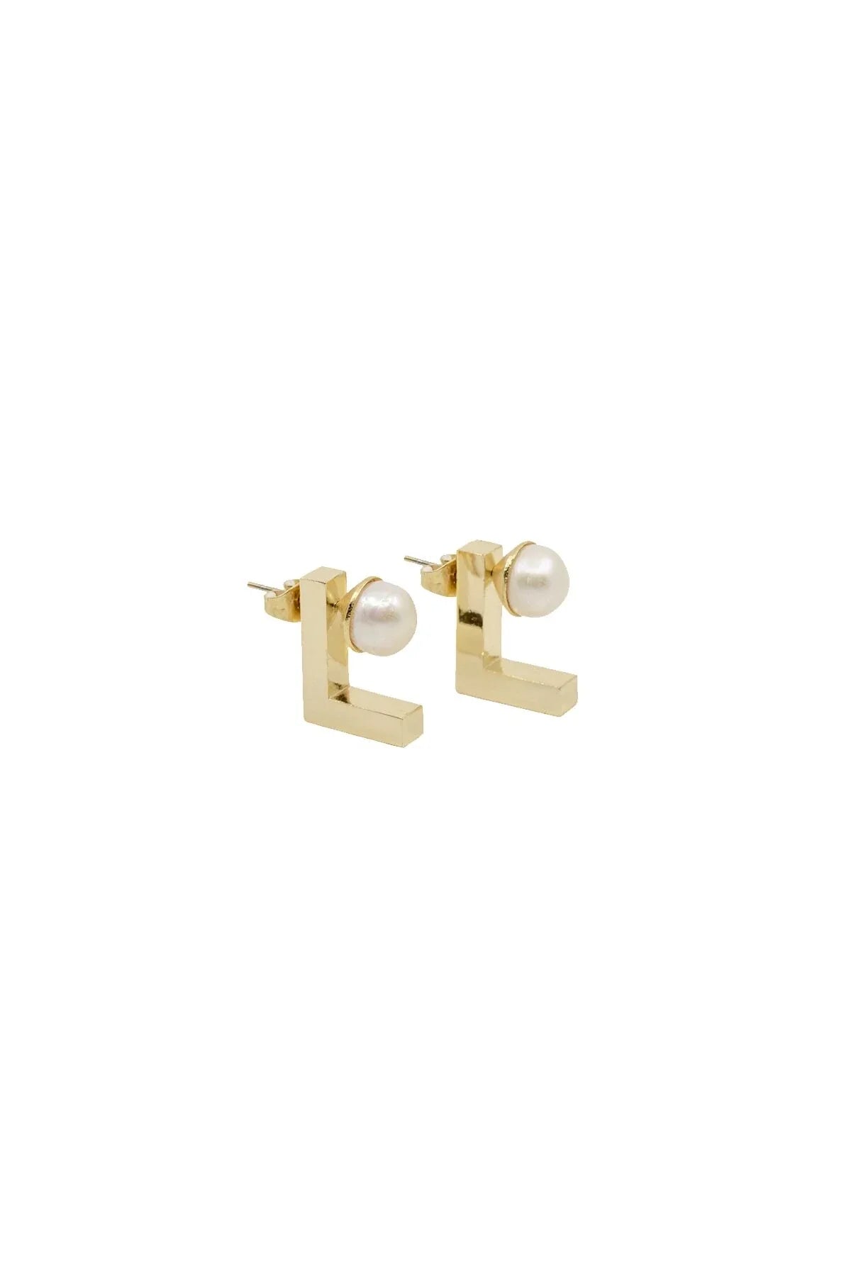 BLUNT β Pearl Ear Jacket Earrings