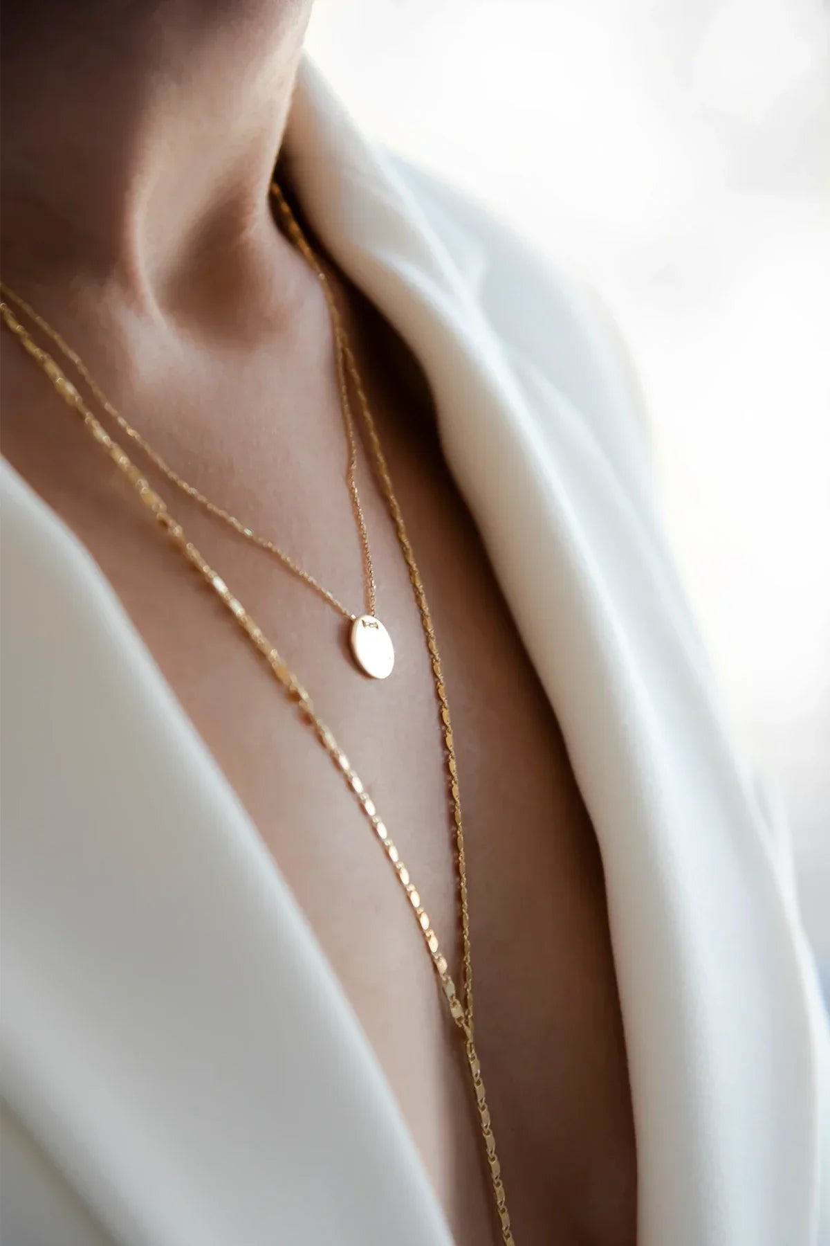 SECRET – Personalized Heart Coin Necklace
