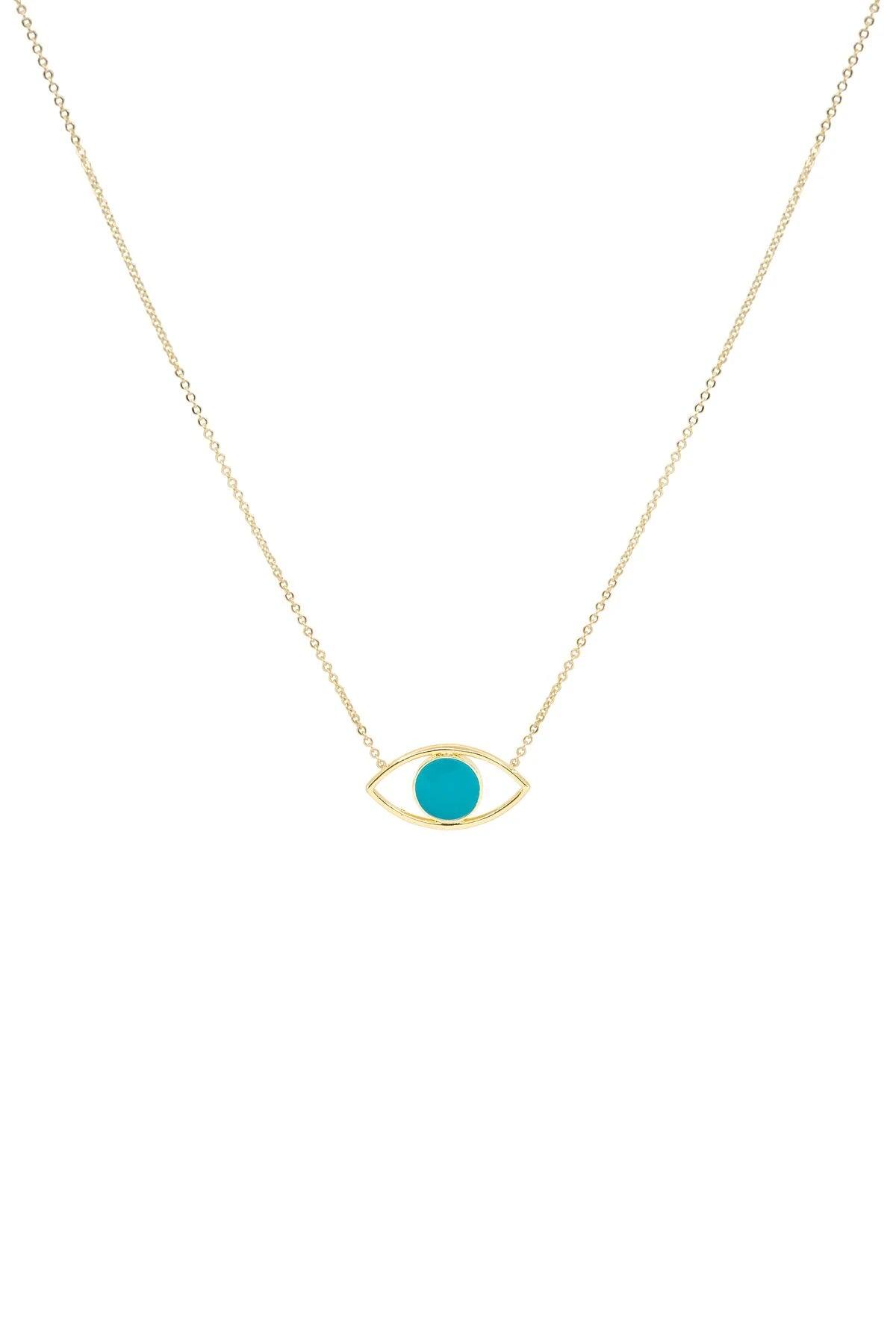 FACE OFF - SAPPHIRE - Reversible Eye Necklace