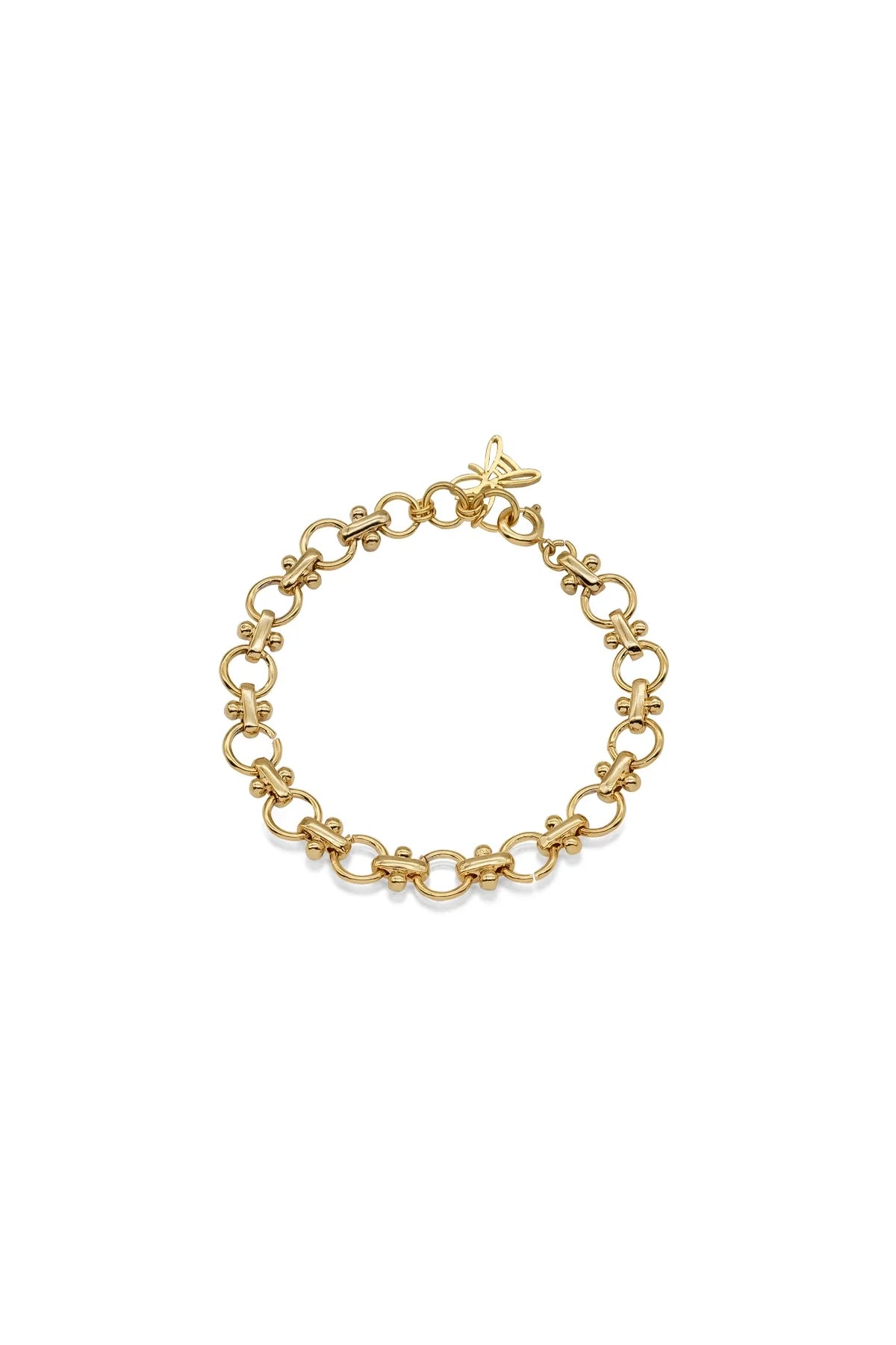 GIA – Linked Ring Chain Bracelet