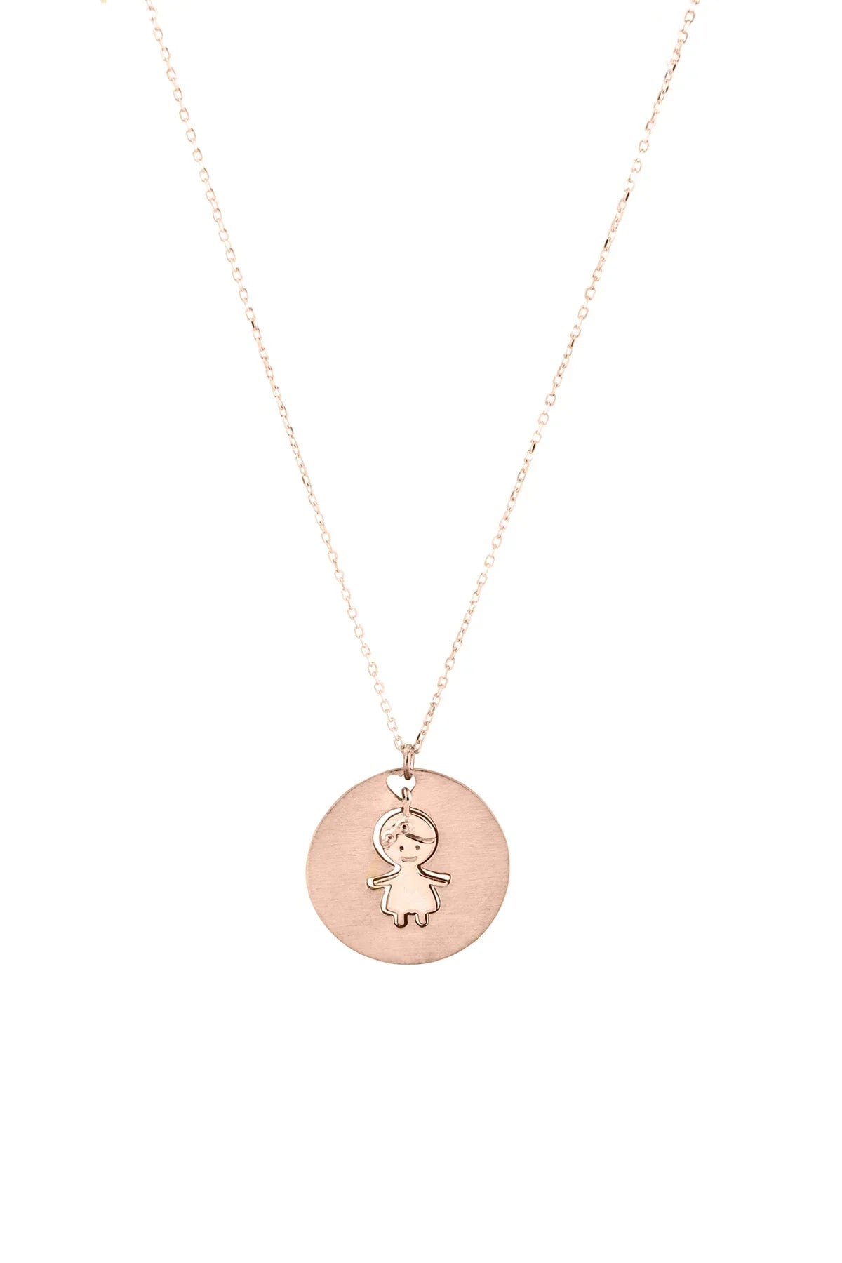 LOLA PUZZLE – Medallion Necklace with Inner Charm