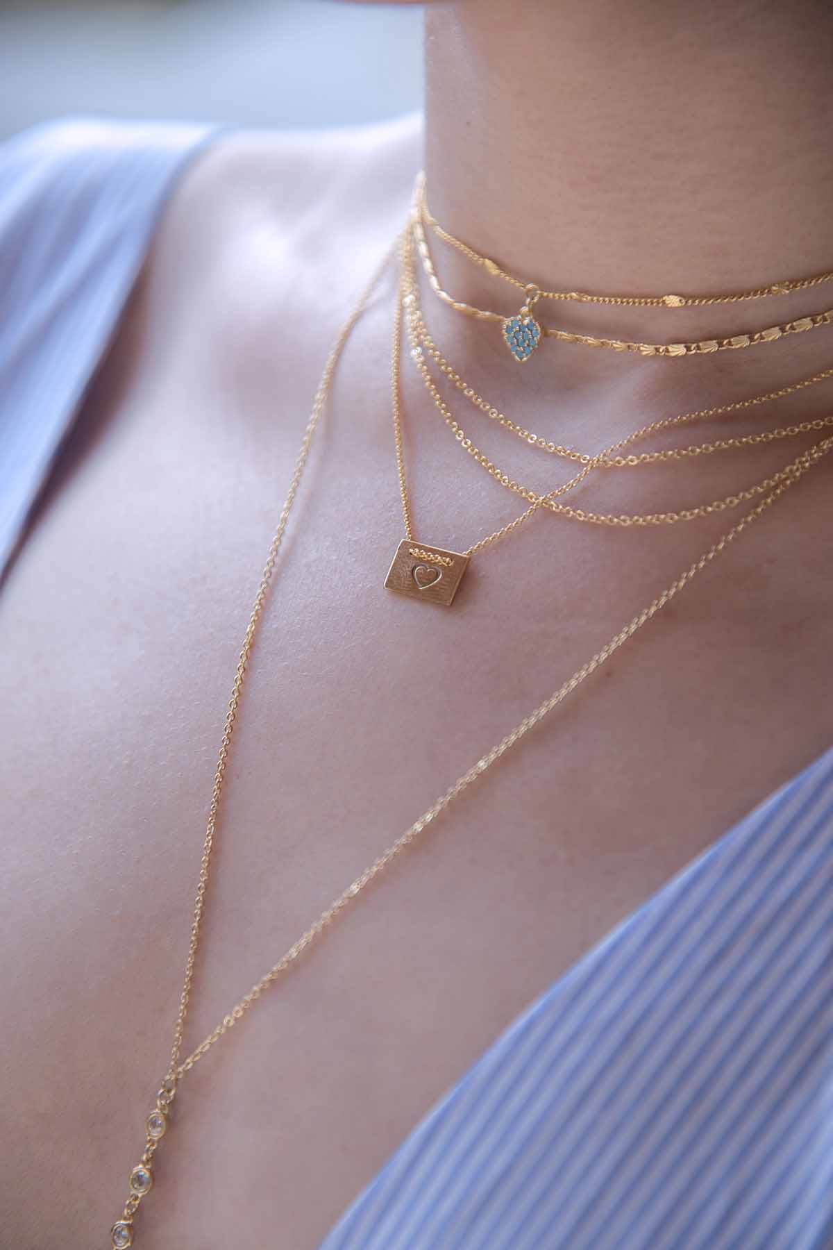 FALLS – Cascading Chain Necklace