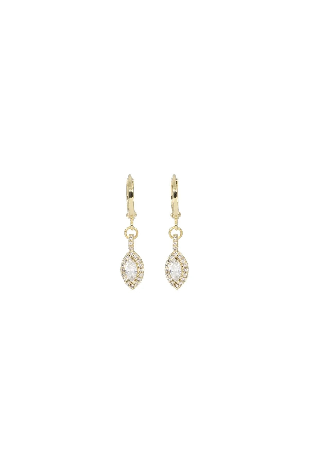 ADELE β Marquise Cut CZ Earrings