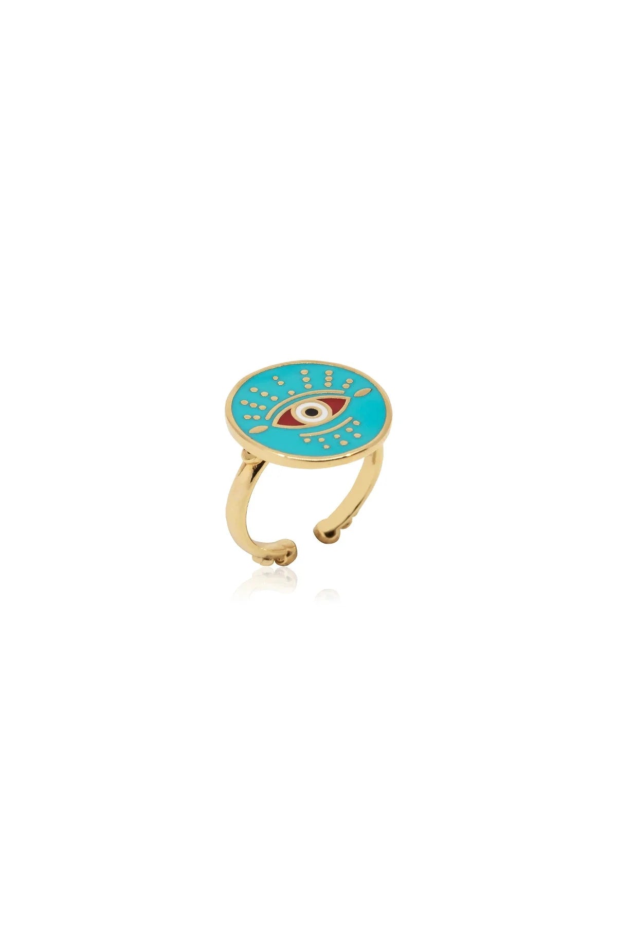 GUARDIAN – Protective Enamel Eye Ring