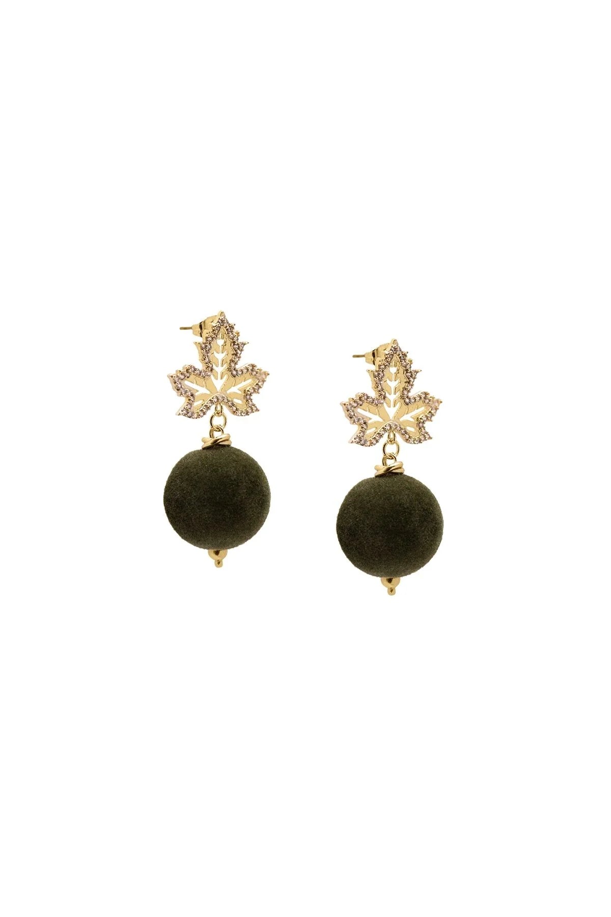 PLANE – Maple Leaf Drop Earrings