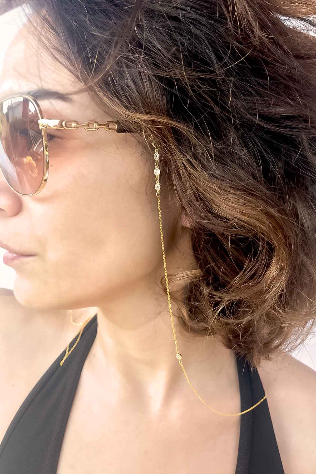 DIAMOND DROP - Eyeglass Chain