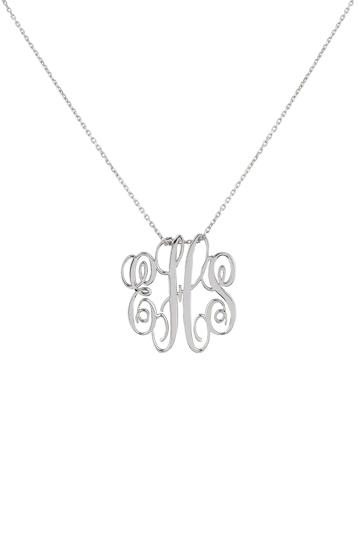 MONOGRAM – Three-Letter Monogram Necklace