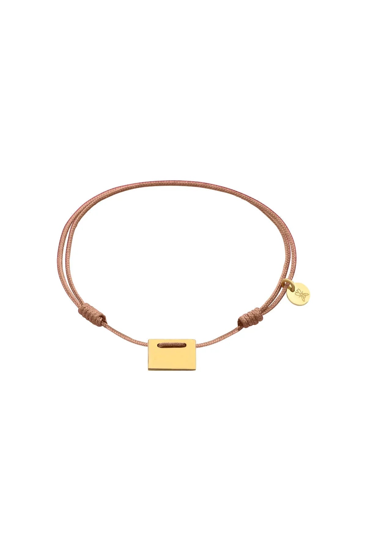 MESSAGE - NUDE - String Bracelet