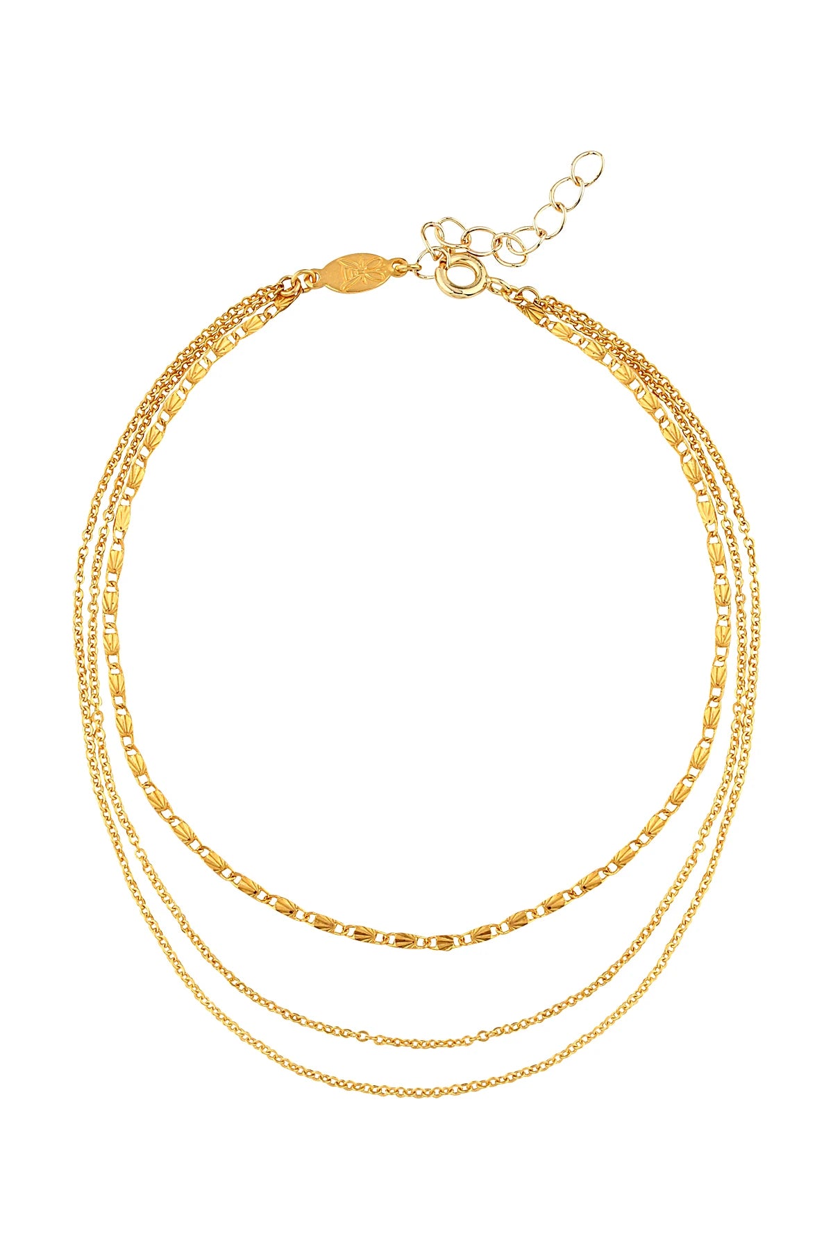 CAPRI – Layered Chain Anklet