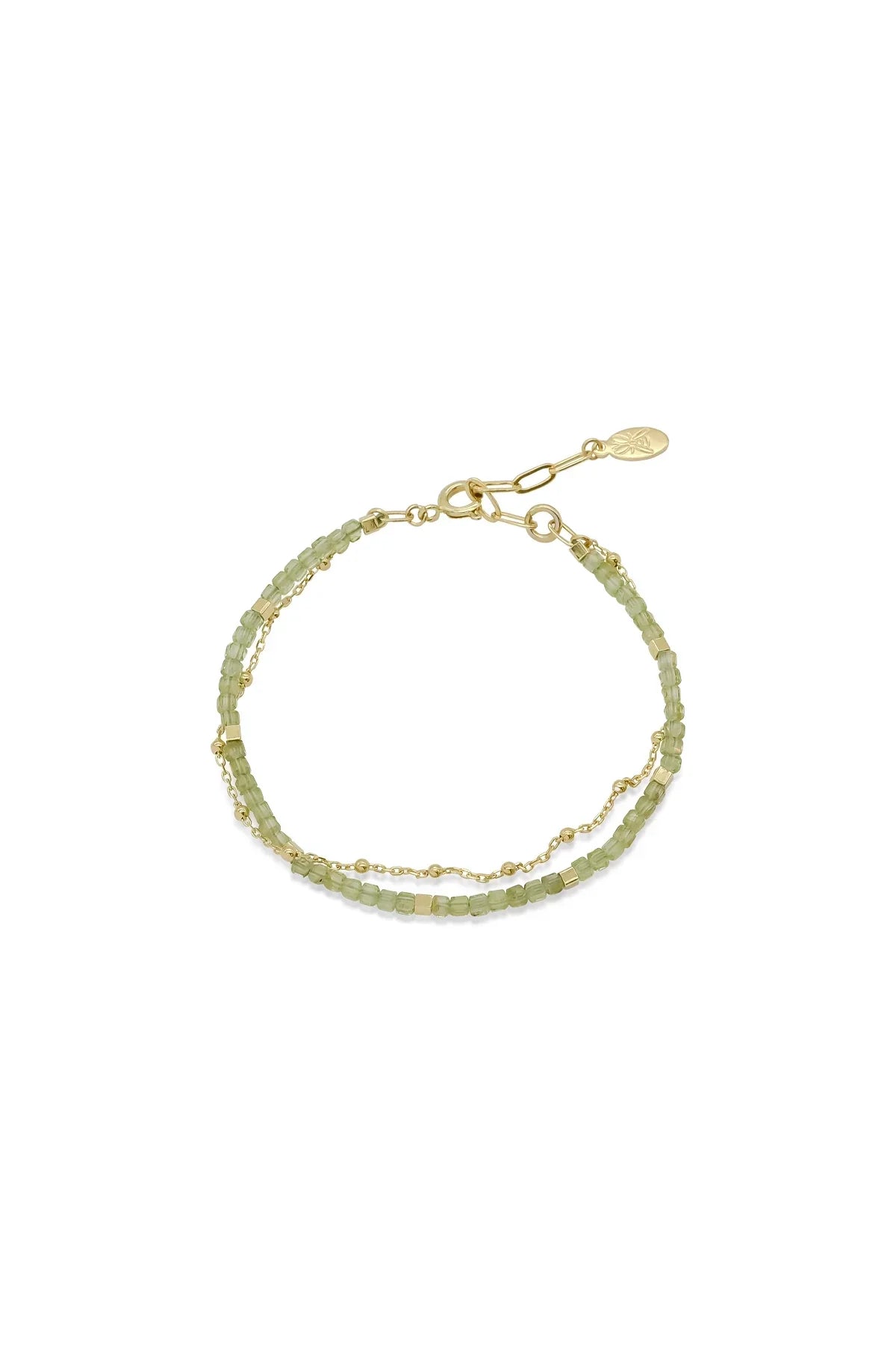 ZELORA – Natural Peridot Bracelet