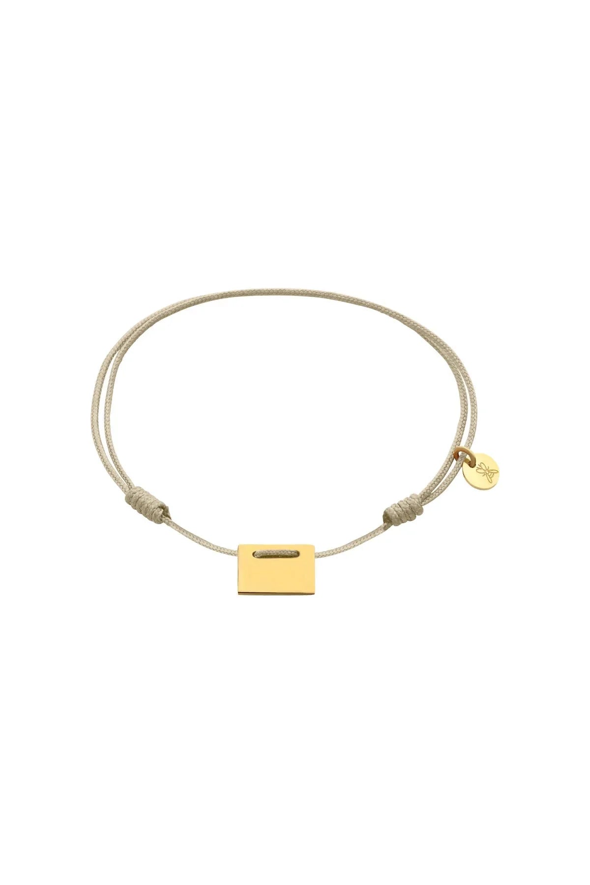 MESSAGE - CREME - String Bracelet