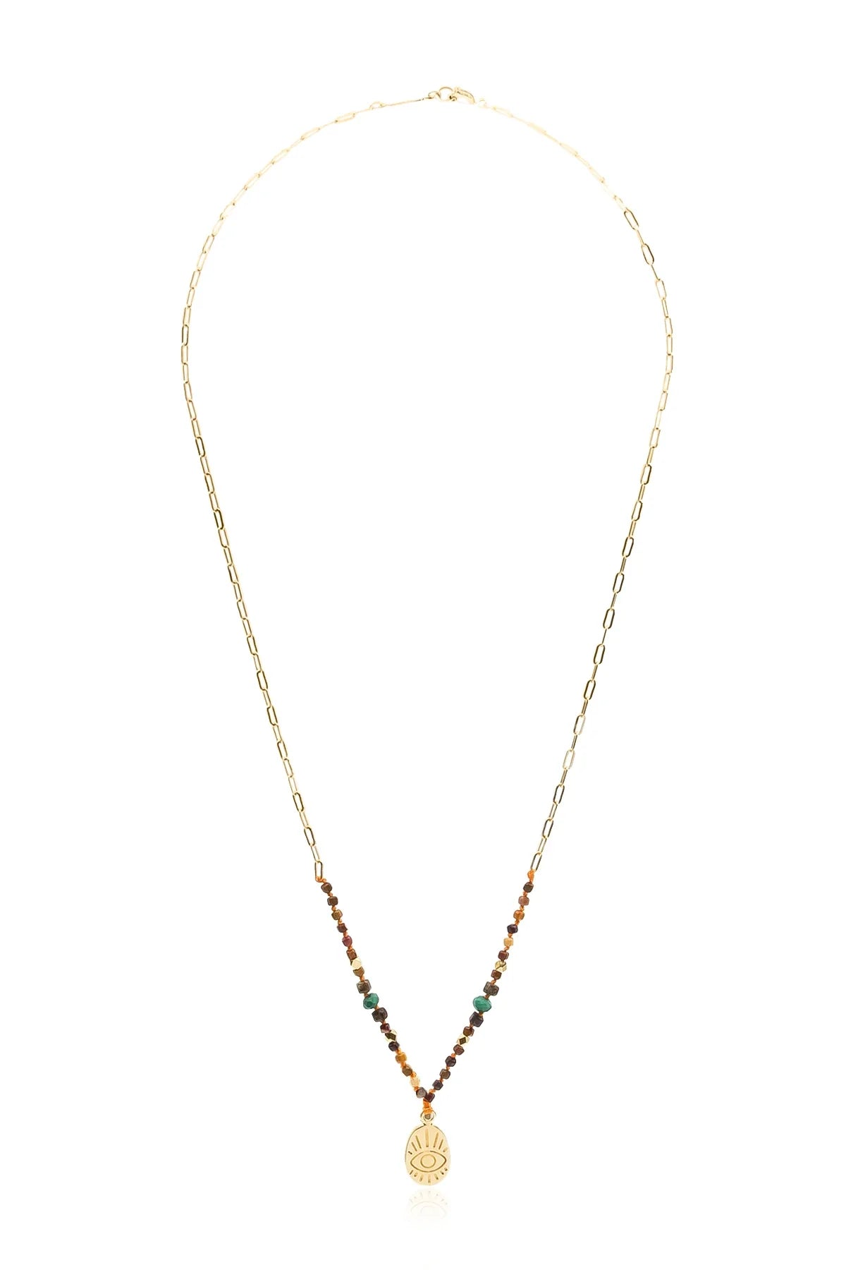 SERENITY – Hand-Knotted Natural Stones Necklace