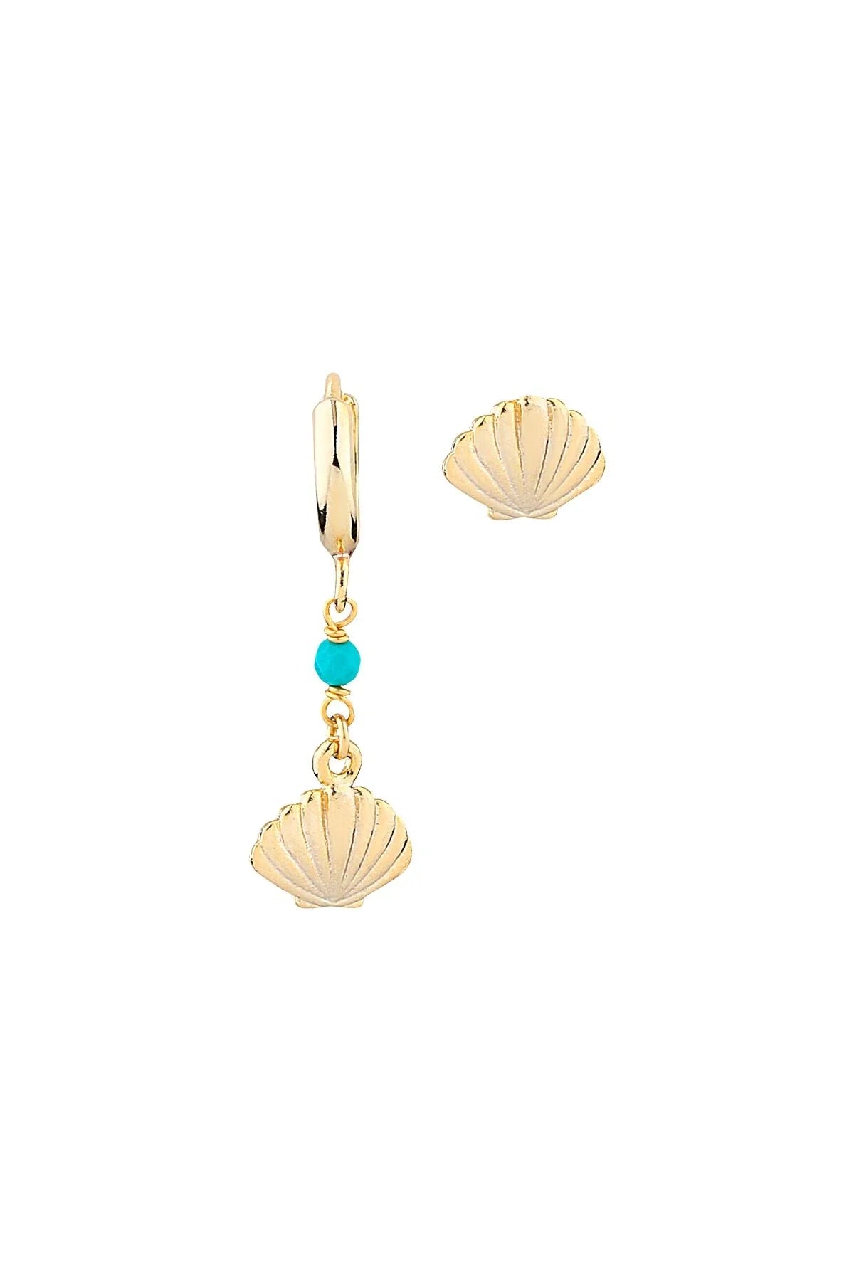 TINY OYSTER – Little Oyster Drop Earrings