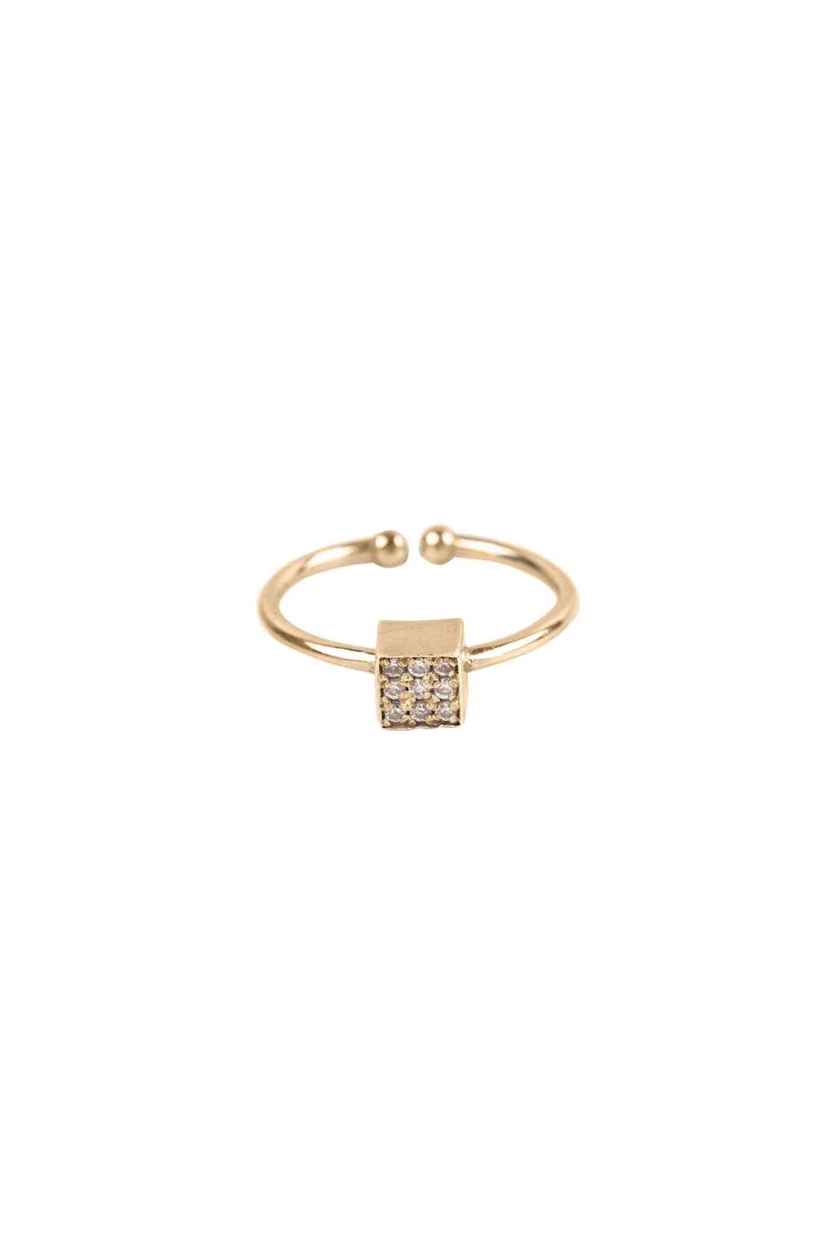 CUBE β CZ Cube Ring