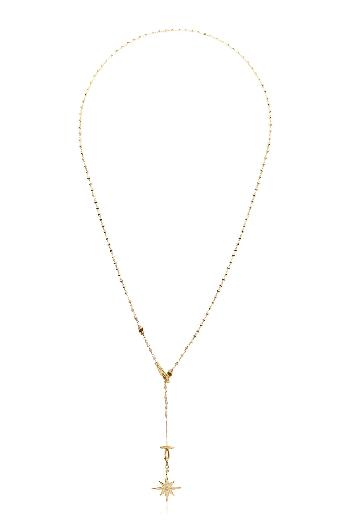 POLE STAR β Charm-Compatible Ball Chain Necklace