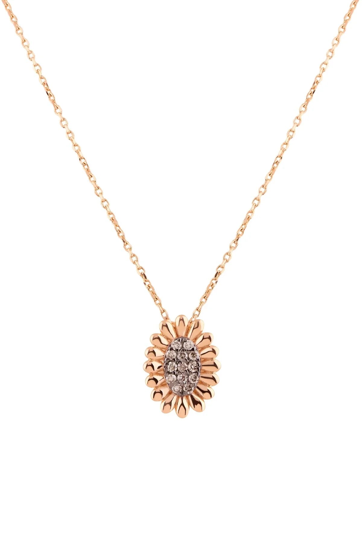 CAMILLA - Diamond Flower Necklace