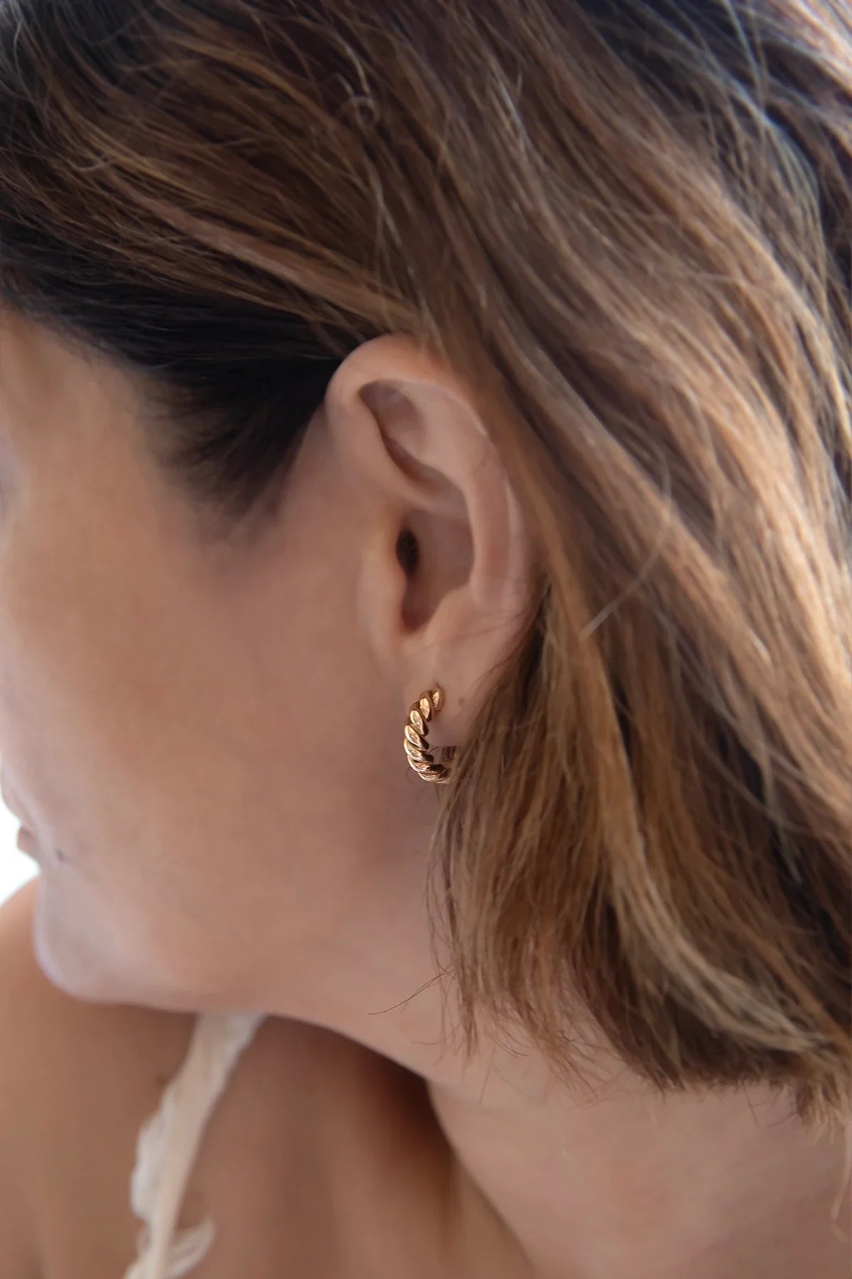 CONVEX - Twist Hoop Earrings