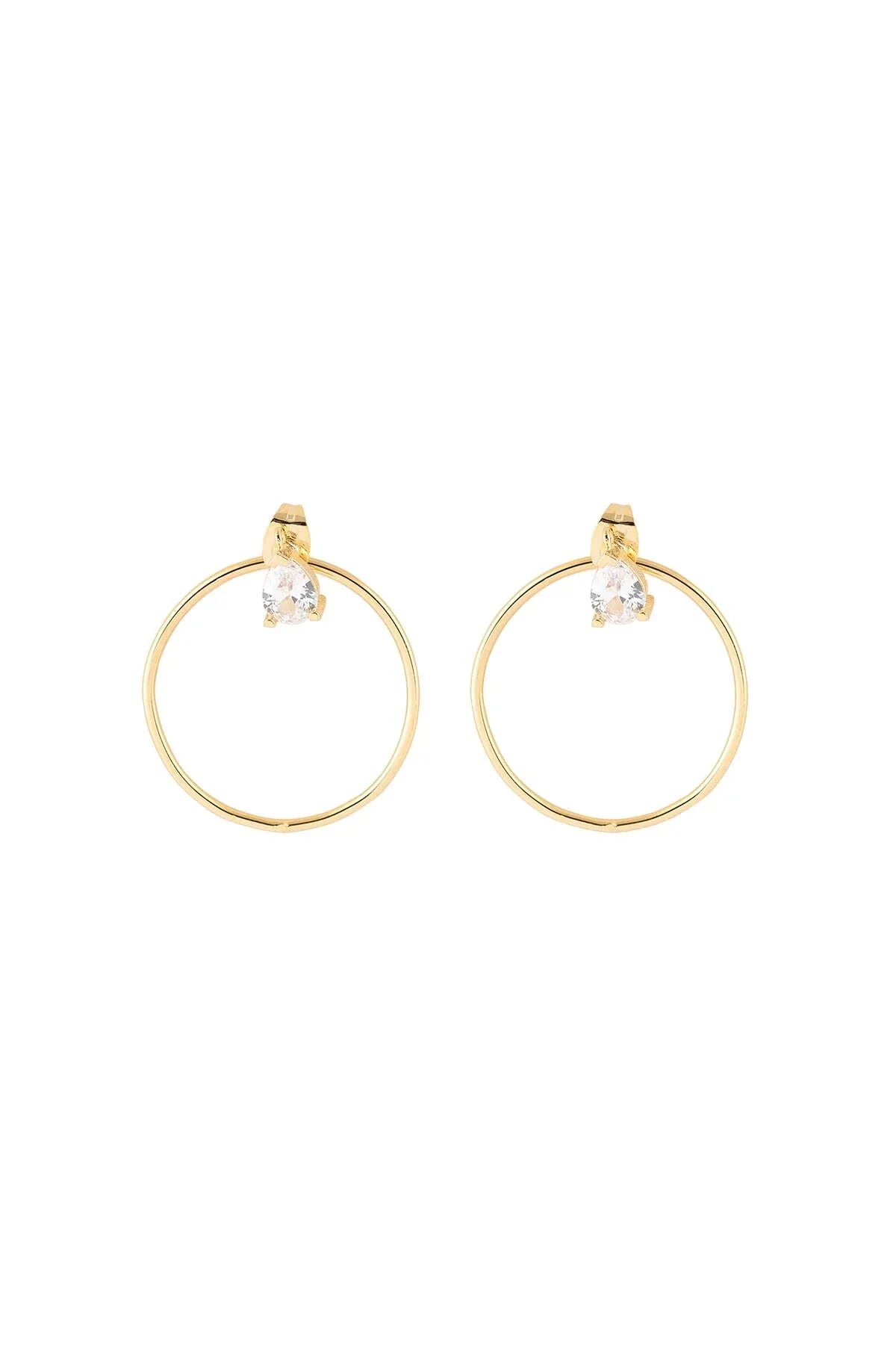 MINI HOOPS β Back-and-Forth Hoop Earrings
