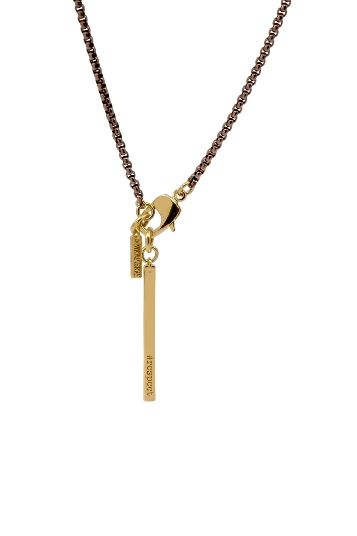 RESPECT THE BLOND – Double-Sided Men’s Necklace