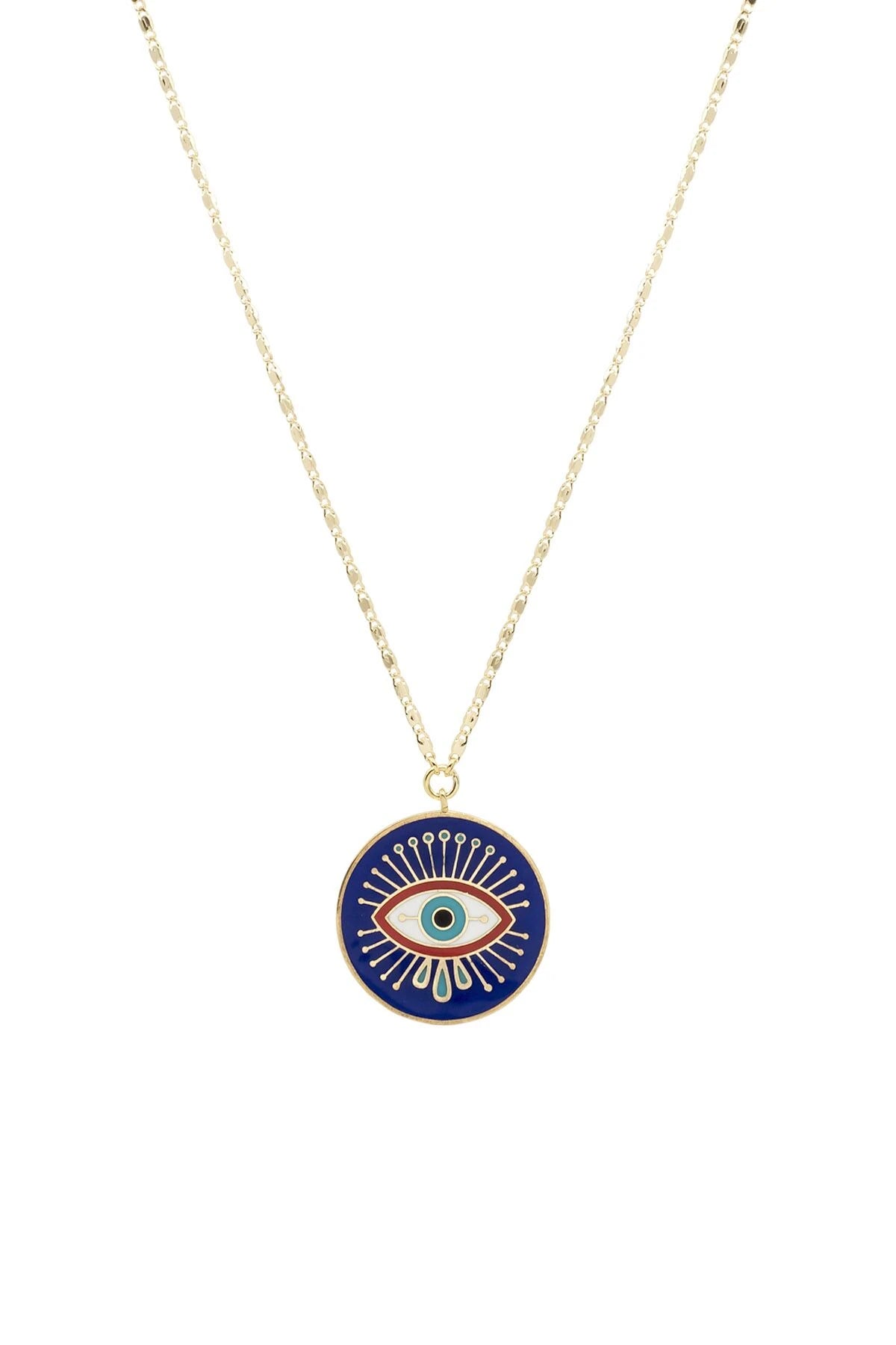 COBALT – Eye Medallion Necklace