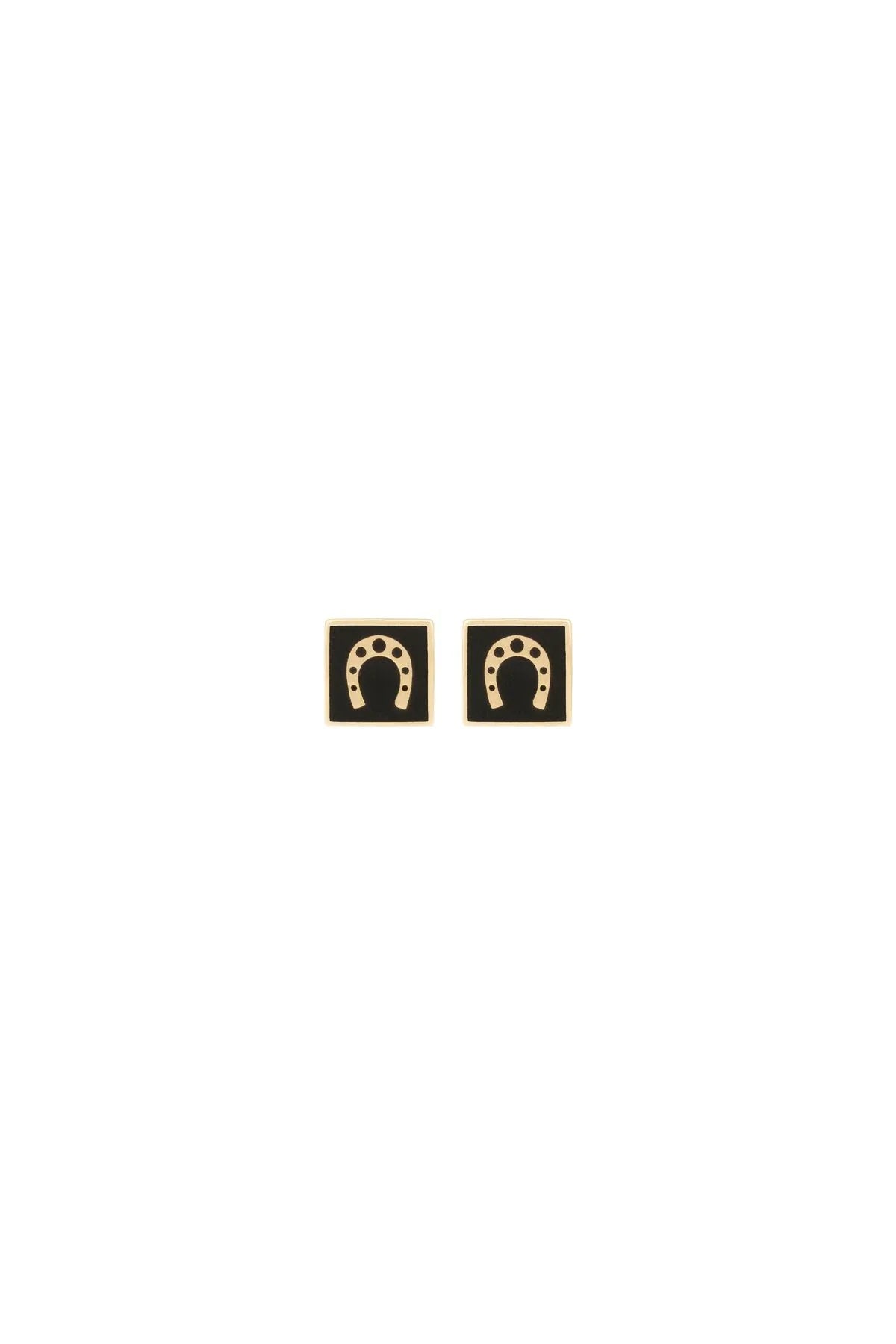 LUCKY HORSESHOE – Horseshoe Stud Earring