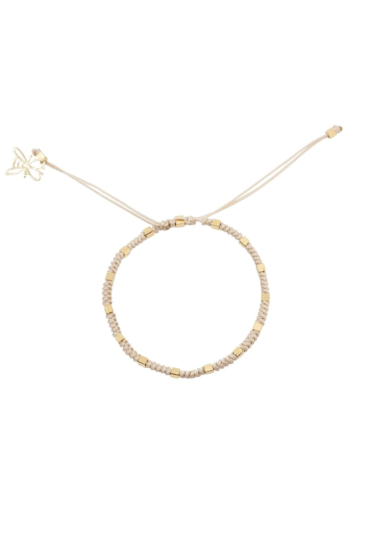 RUBIK – BEIGE - Braided Bracelet