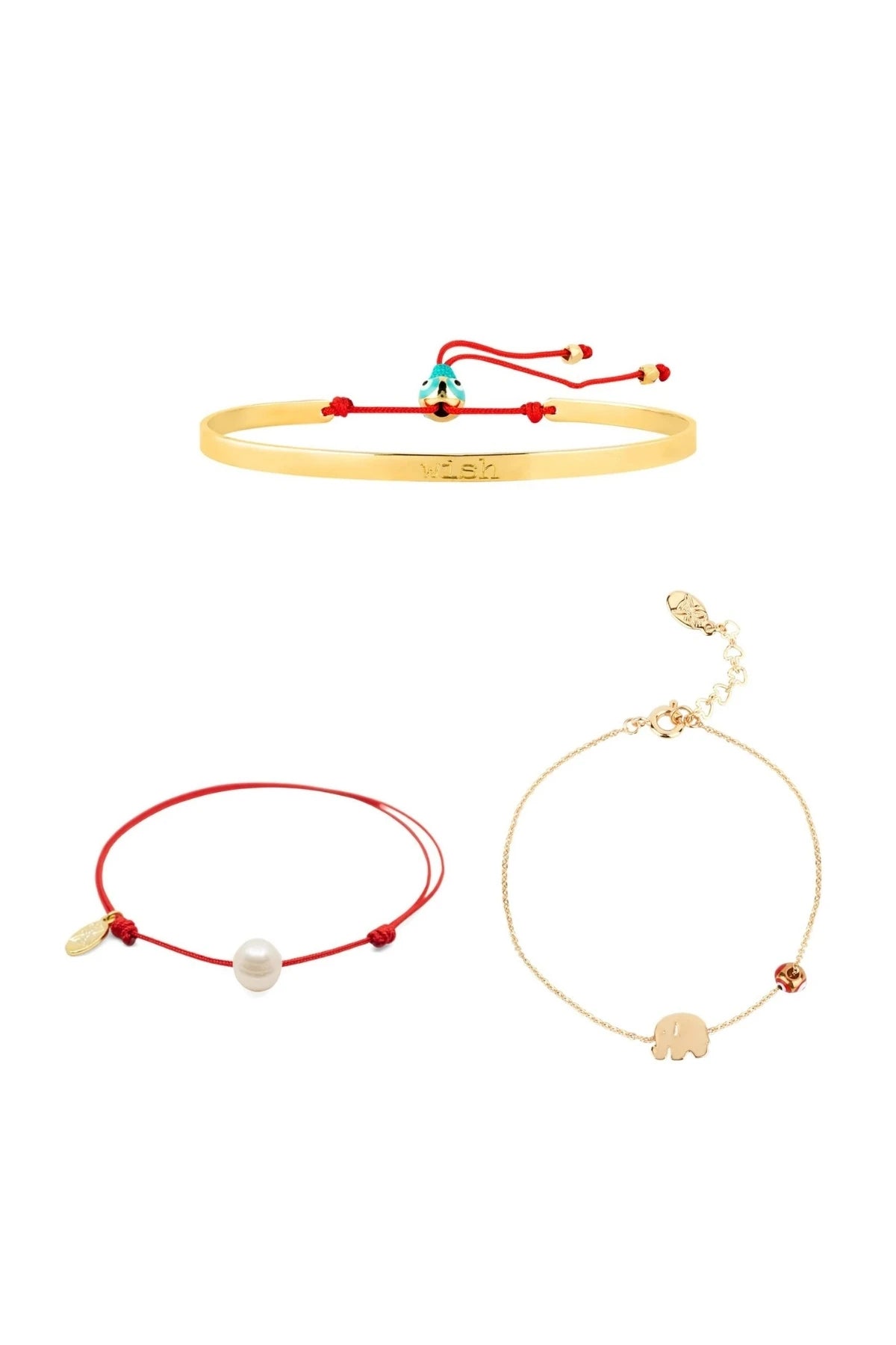 WISH ME LUCK – Mixed Bracelet Trio
