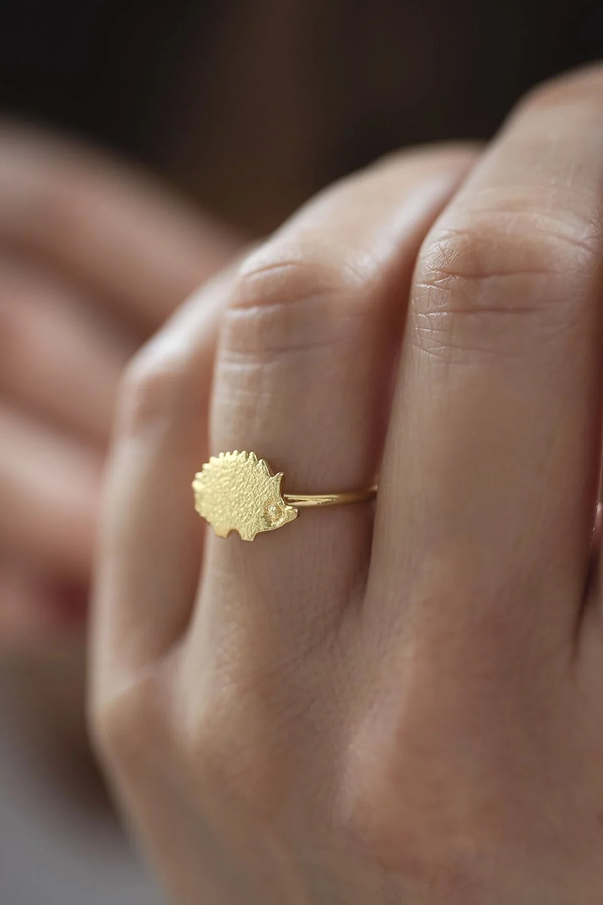 BIDDY - Hedgehog Ring