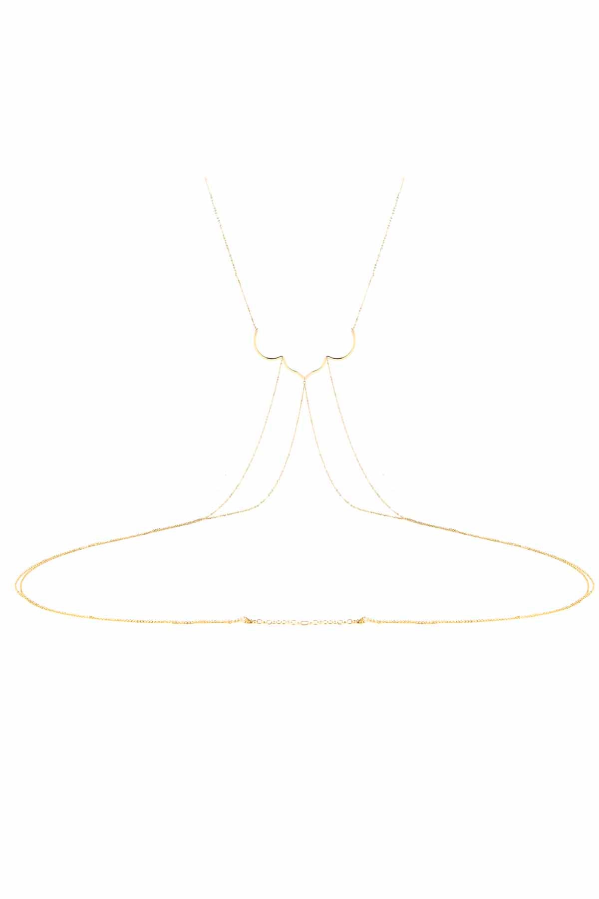 HAREM – Statement Draped Body Chain