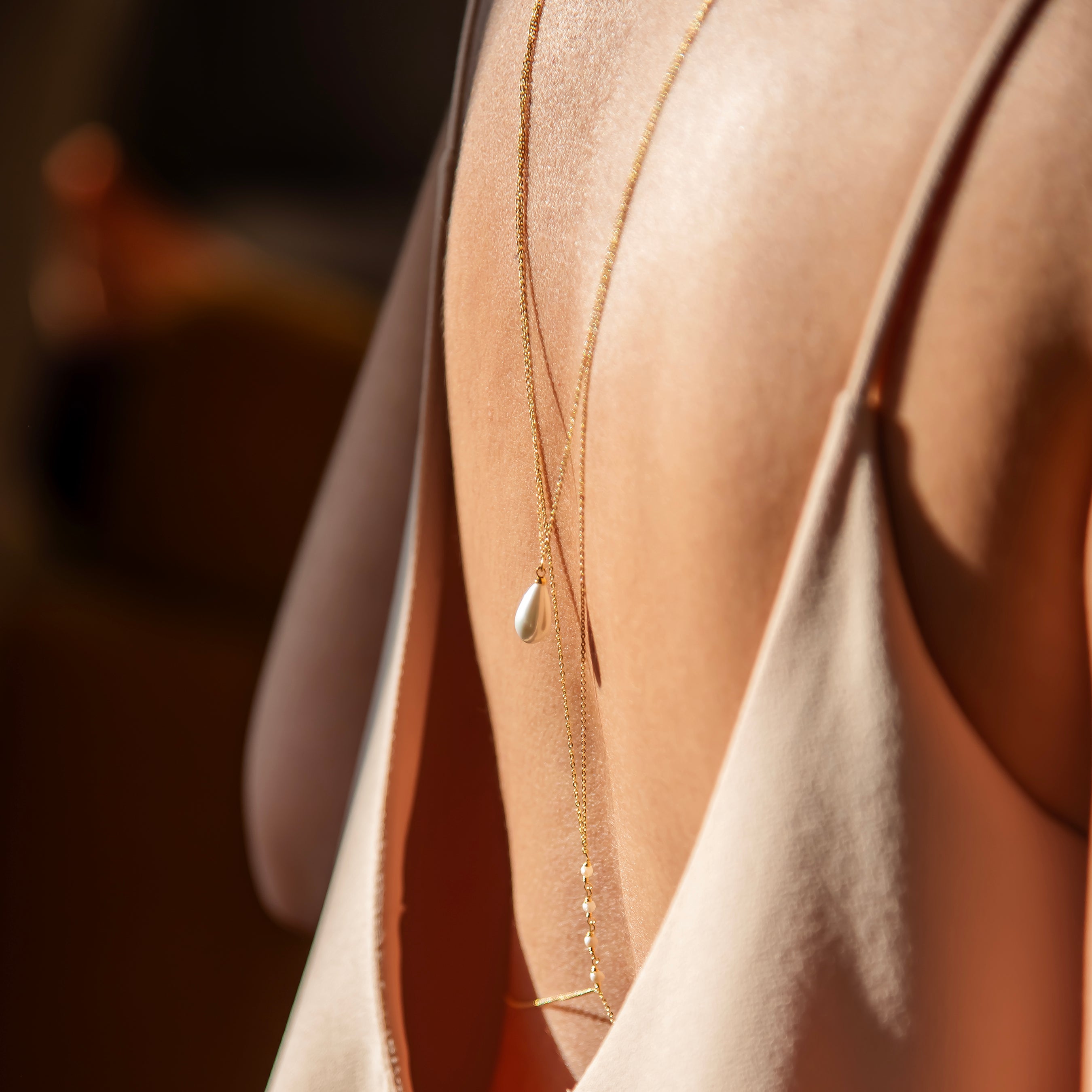 PEARL DROP – Convertible Pearl Body Necklace